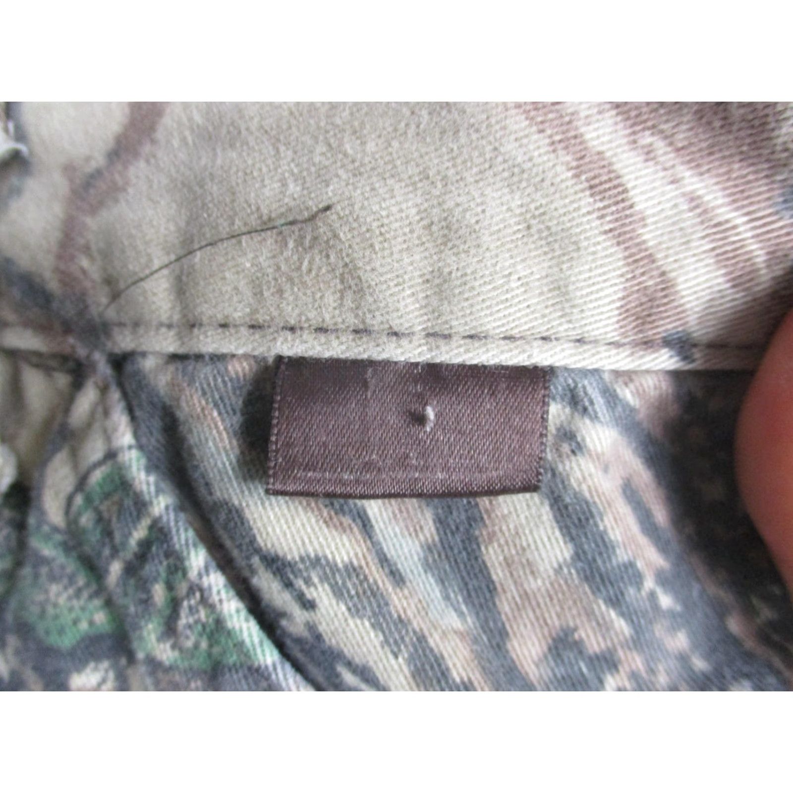 Walls Walls Realtree Camo Cargo Pants Mens XL 42-44 Cotton Workwear Ink Green Camouflage Adjustable Drawstring 31 Inseam Mens Size US 36 / EU 52 - 3 Thumbnail