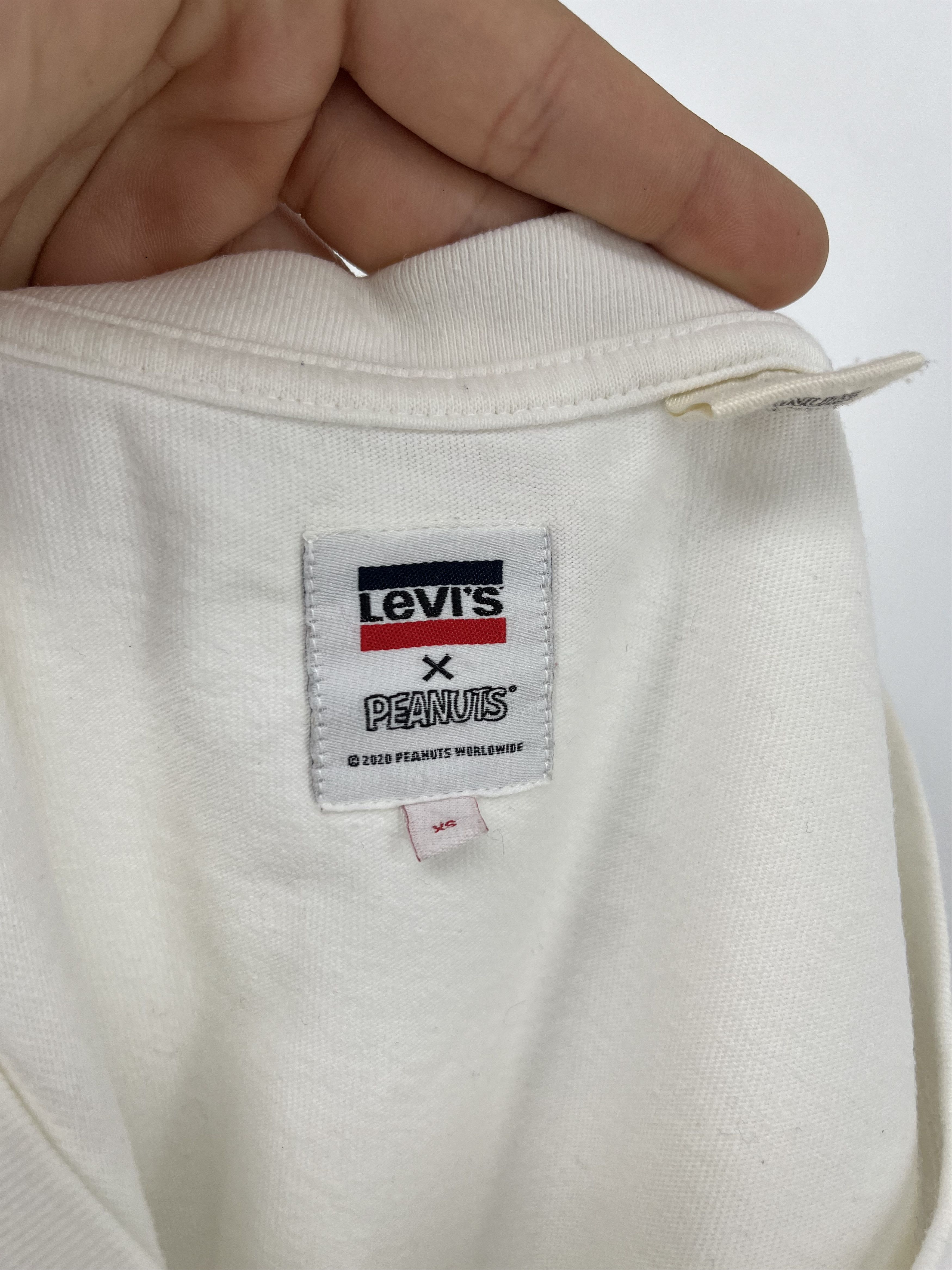Levi's × Peanuts × Vintage Football Tee Gooaal Snoopy Peanuts Tee T-Shirt Size XS Size US XS / EU 42 / 0 - 11 Thumbnail