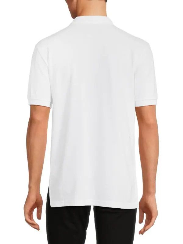 Moschino o1y0225 Logo Polo Shirt in White Size US S / EU 44-46 / 1 - 2 Thumbnail