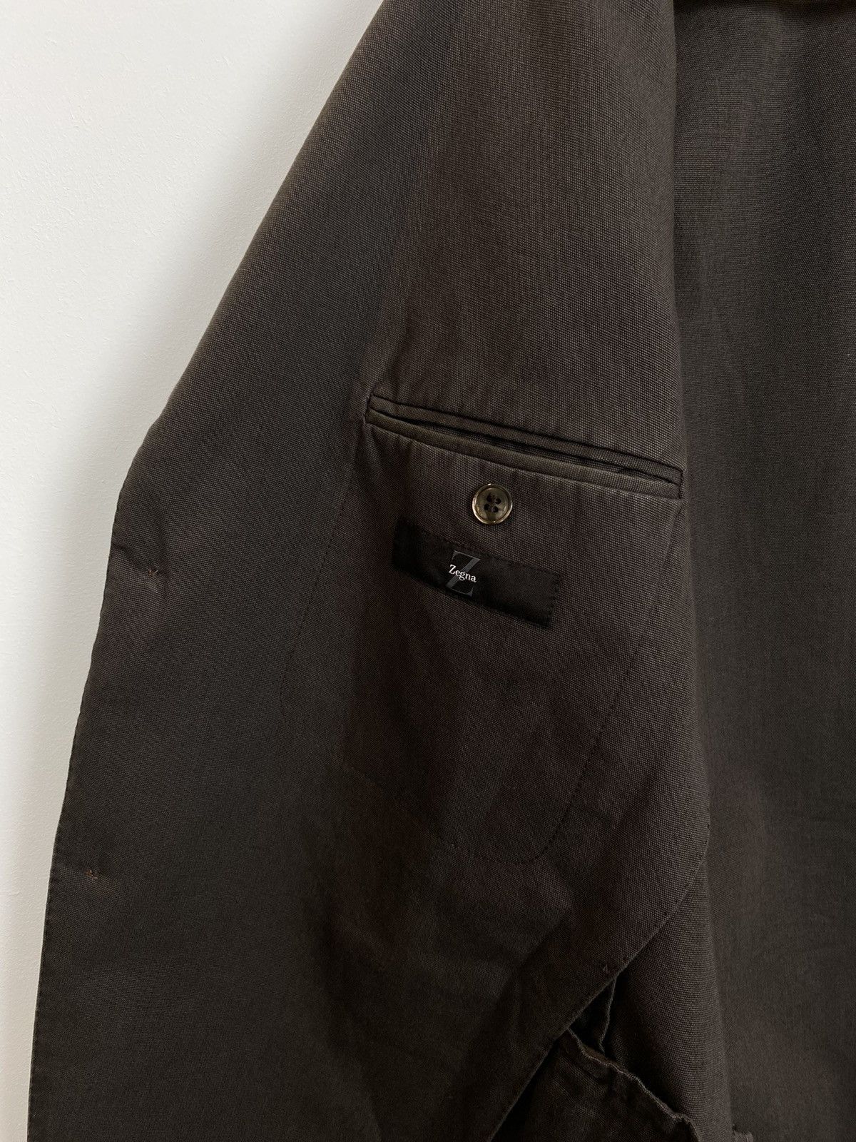 Ermenegildo Zegna ZEGNA Buttons Up Long Sleeve Blazer Jacket Men’s Size 52R Size 52R - 7 Thumbnail