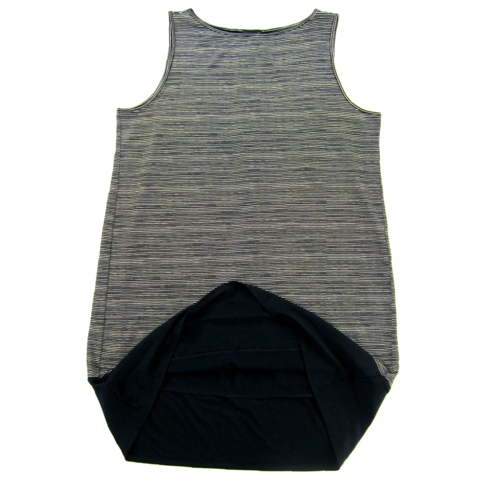 J. Jill J.Jill Wearable Collection Ivory Black Stripe Stretch Tunic Tank Dress L Petite Size L / US 10 / IT 46 - 5 Thumbnail