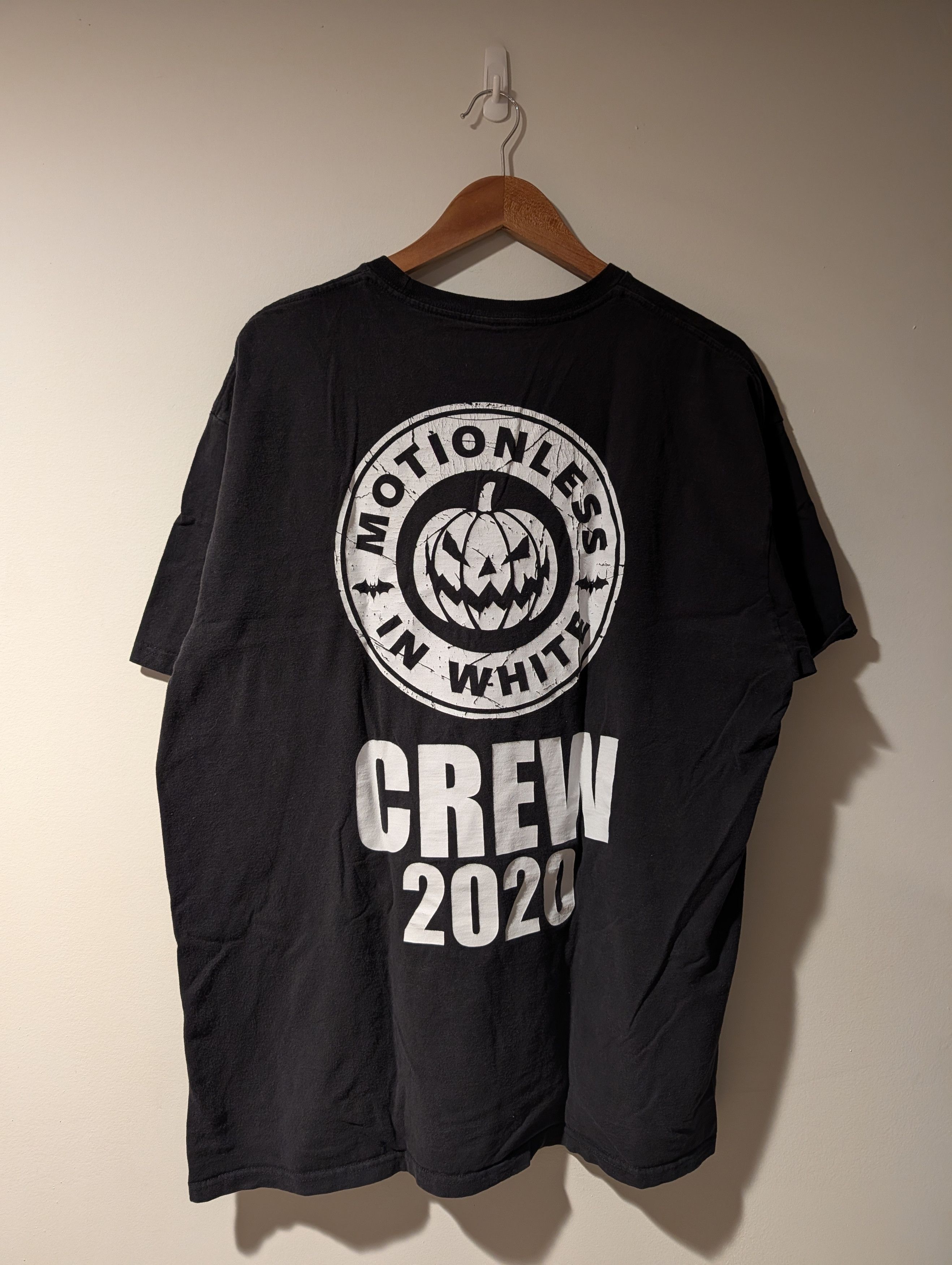 Motionless in white Stage Crew 2020 Tour Pumpkin T-Shirt