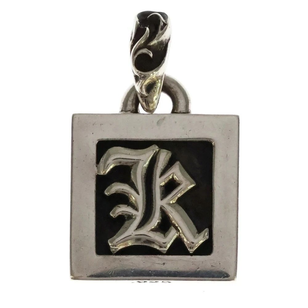 Chrome Hearts Chrome Hearts 22k Letter K Initial Alphabet Pendant