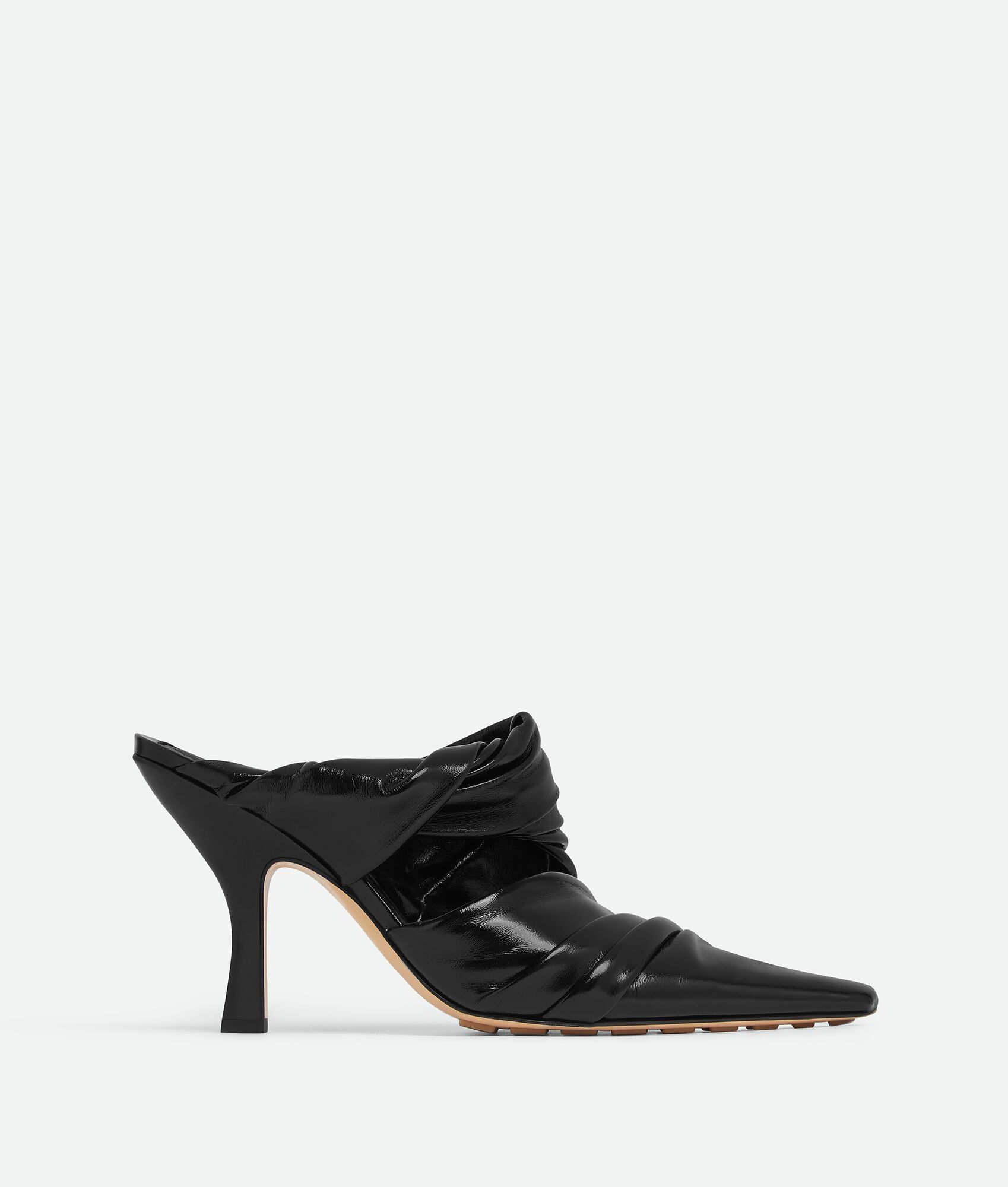 Bottega Veneta o1bcso1str0725 Bunnie Mules in Black Size US 6 / IT 36 - 1 Thumbnail