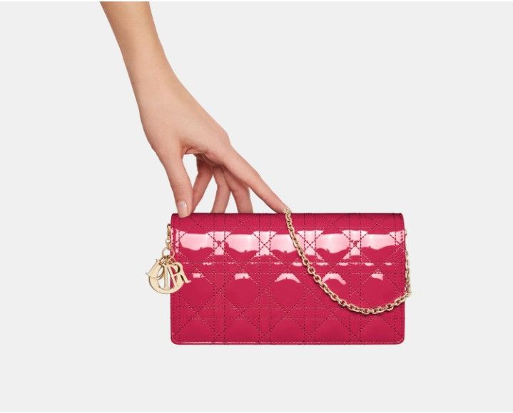Dior o1w1db10425 S0204O Size: OS / Pouch in Passion Pink Size ONE SIZE - 8 Thumbnail