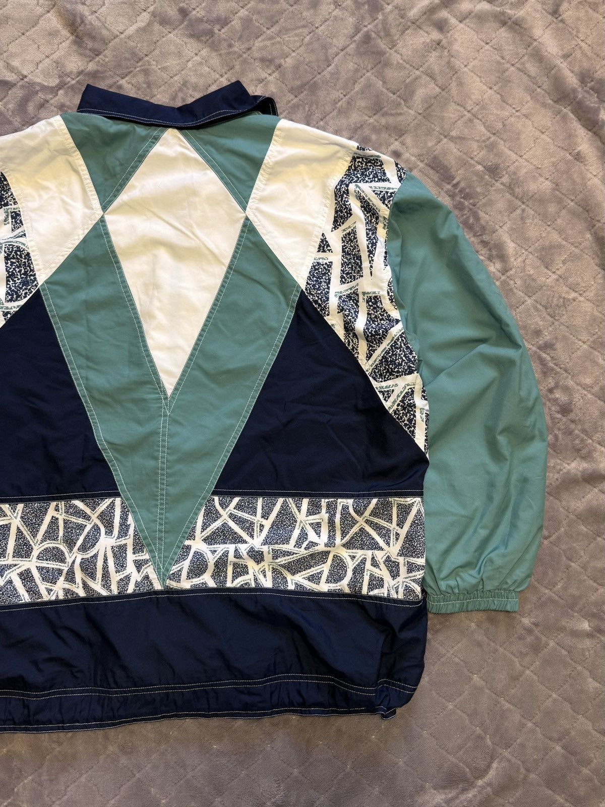 Ellesse × Vintage Vintage 2000s Ellesse Zip Up Light Jacket L Size US L / EU 52-54 / 3 - 8 Thumbnail