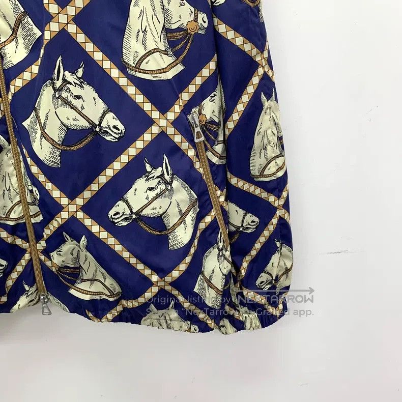 Gucci Gucci Colour-block horse head full-print hooded drawstring Size US L / EU 52-54 / 3 - 4 Thumbnail