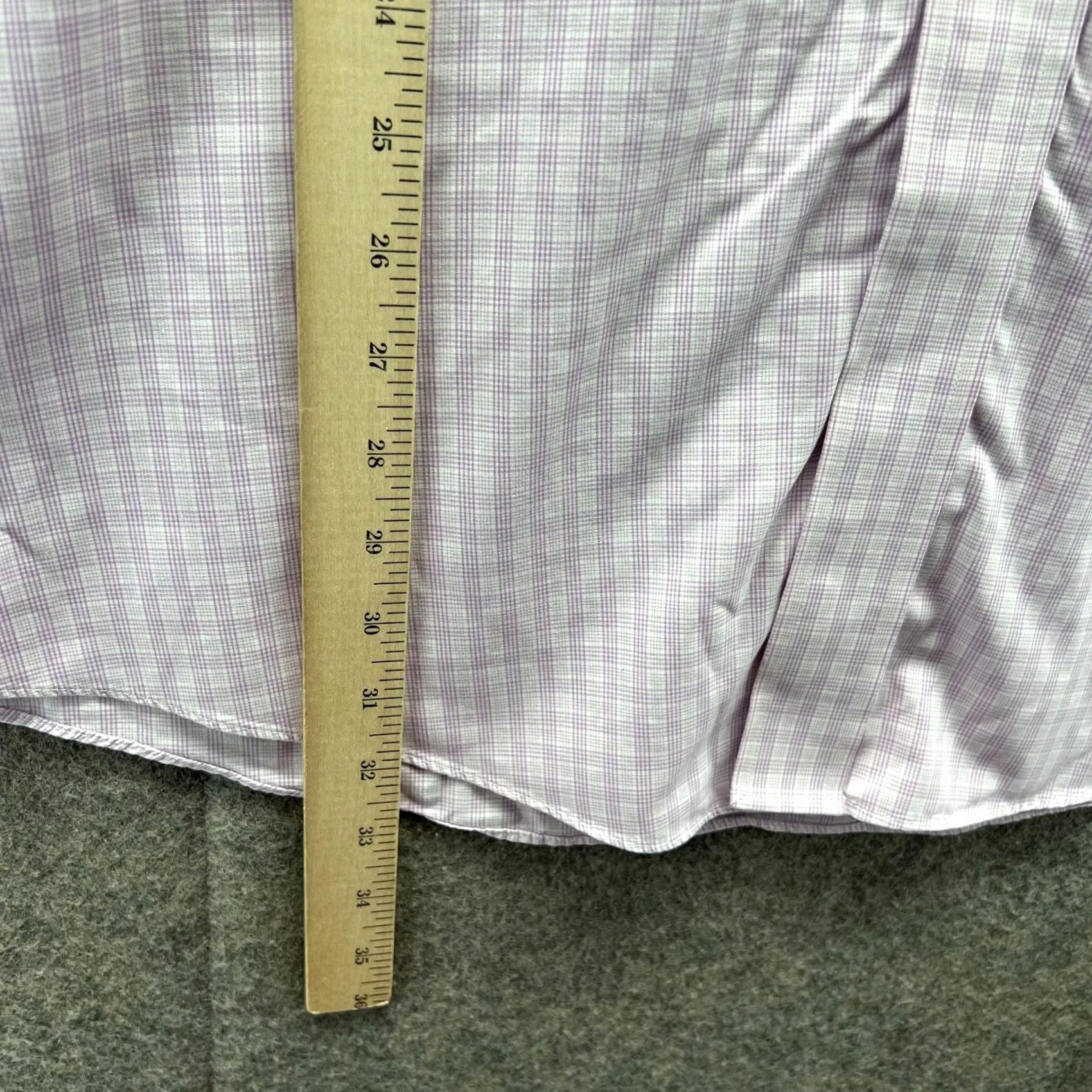 Brooks Brothers Brook Brothers Shirt Mens 17.5 33 Pink Button-Down Classic Glen Check Preppy Size US XXL / EU 58 / 5 - 4 Thumbnail