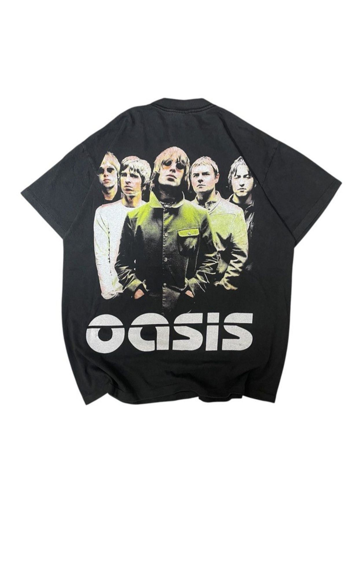 Band Tees × Vintage Oasis T-shirt "How Does It Feel!" Size US L / EU 52-54 / 3 - 2 Thumbnail