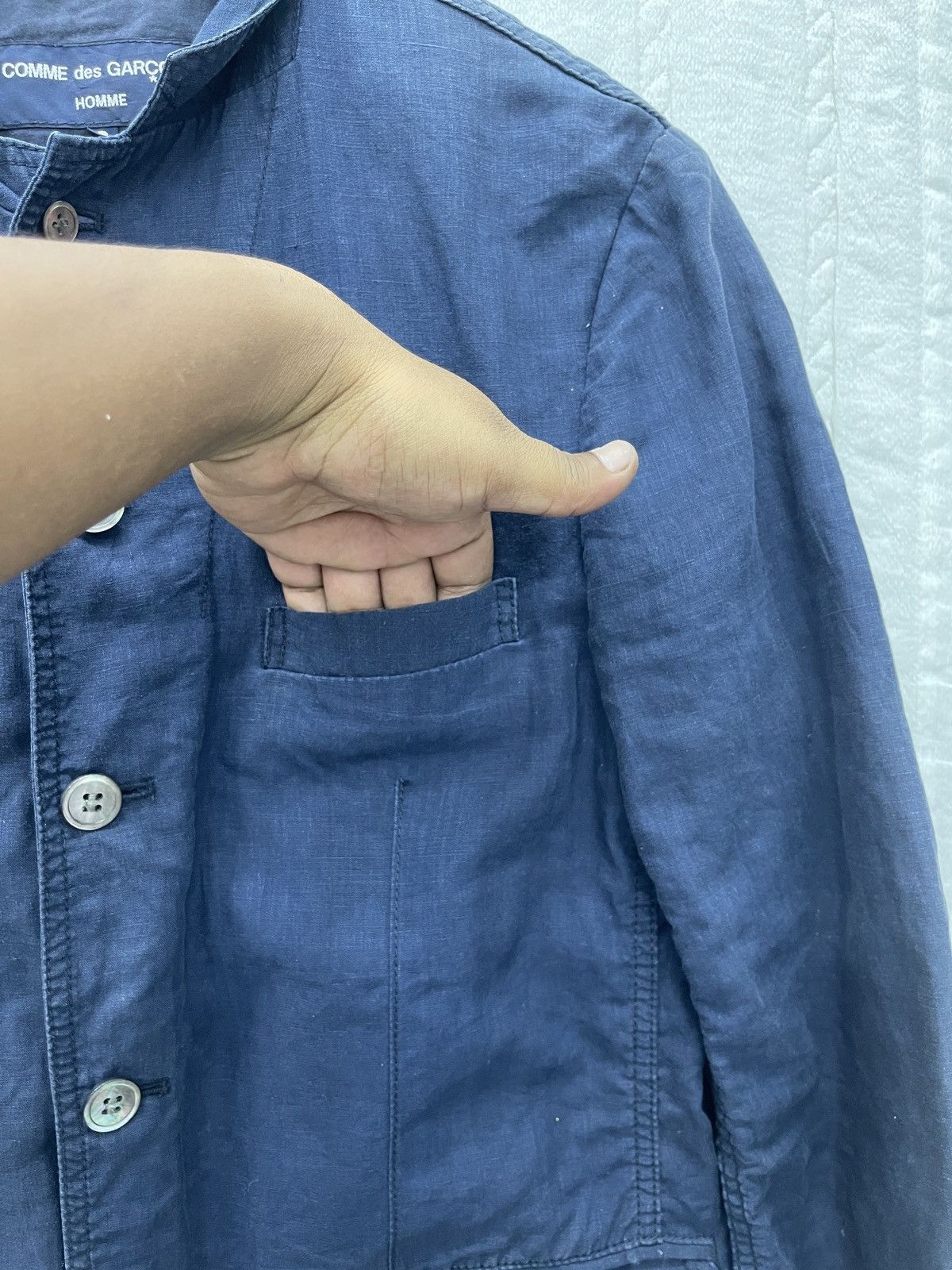 Comme des Garcons STEALS💥COMME DES GARCONS HOMME RUNWAY AD2010 JACKET Size US S / EU 44-46 / 1 - 7 Thumbnail
