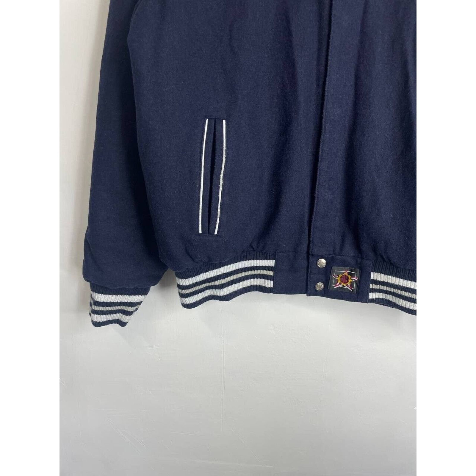 MLB × New York Yankees × Vintage Vintage New York Yankees MLB Navy Blue Varsity Jacket XL Size US XL / EU 56 / 4 - 8 Thumbnail