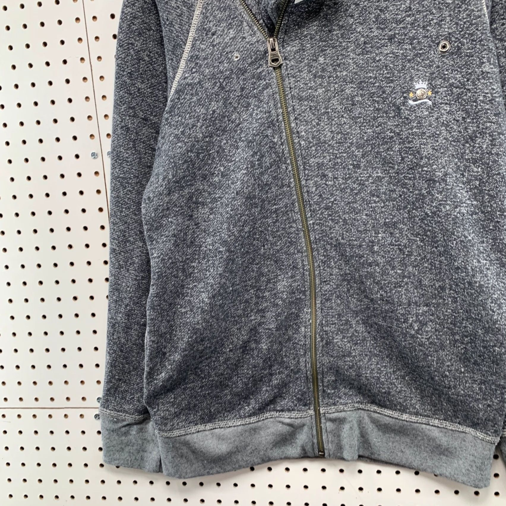 Diesel VINTAGE Diesel Hoodie Sweatshirt Mens XL Gray Asymmetrical Zipper Hooded Y2K Size US XL / EU 56 / 4 - 3 Thumbnail