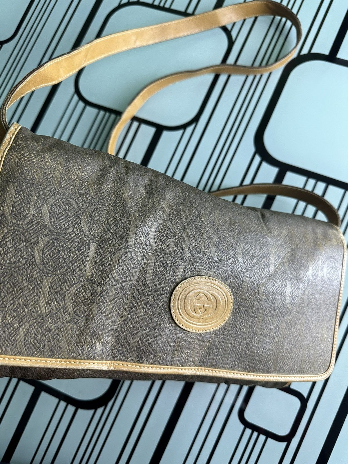 Gucci Vintage GG Gucci Shoulder Bag Size ONE SIZE - 6 Thumbnail