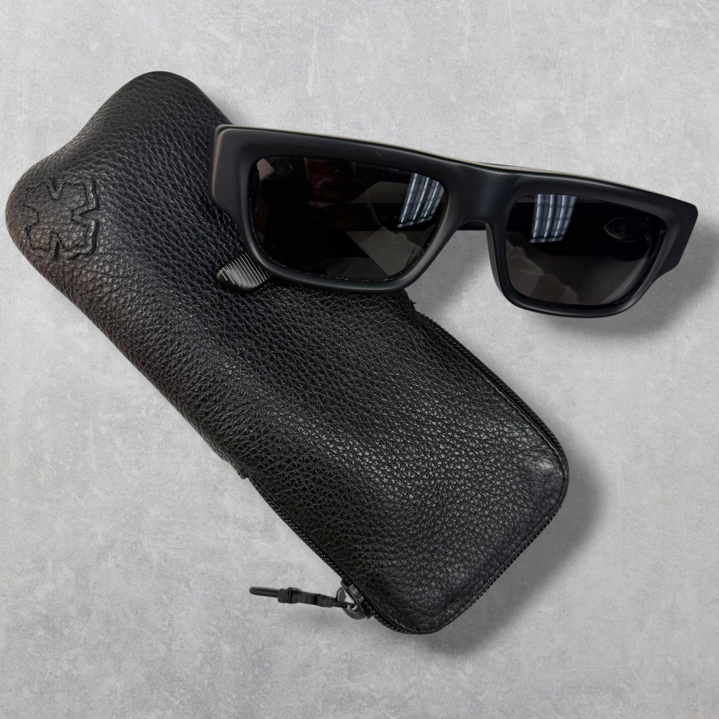 Chrome Hearts Chrome Hearts Girth Quake Black Sunglasses Size ONE SIZE - 8 Thumbnail