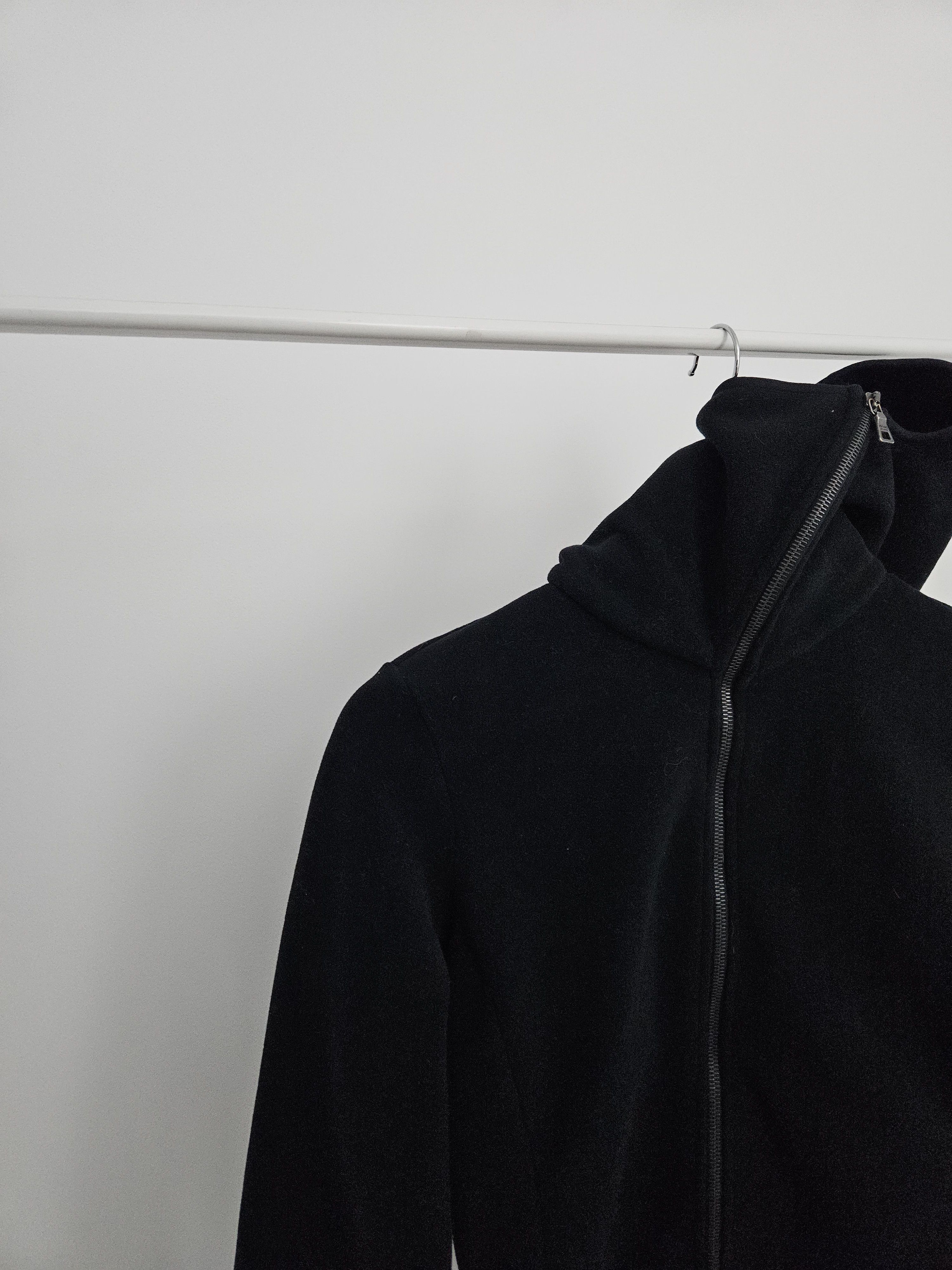 Prada Prada sport red tab ninja fleece hoodie asymmetric zip Size M / US 6-8 / IT 42-44 - 4 Thumbnail