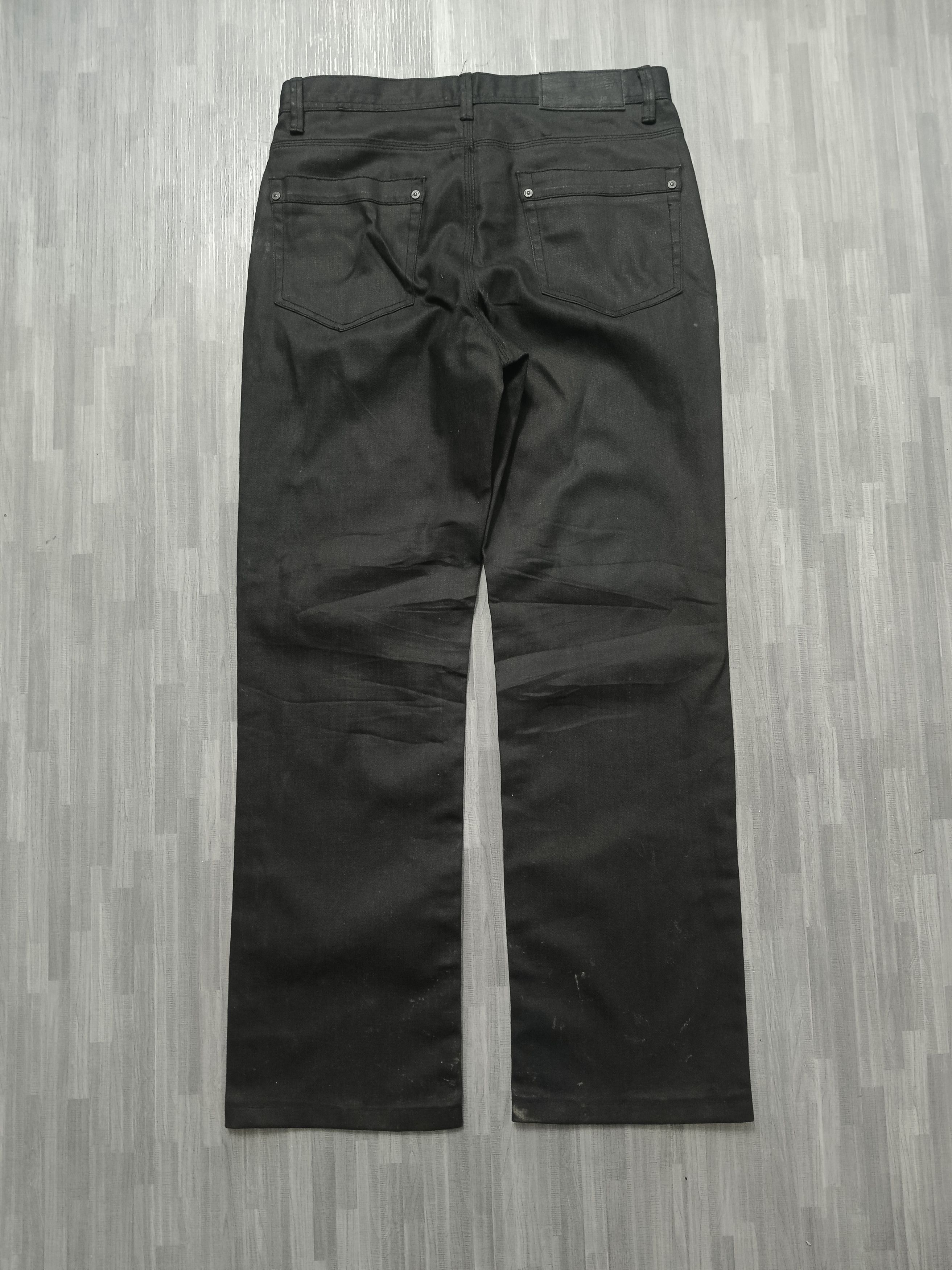 Other BLACK WAXED LE CHATEAU DENIM PANTS Size US 30 / EU 46 - 3 Thumbnail