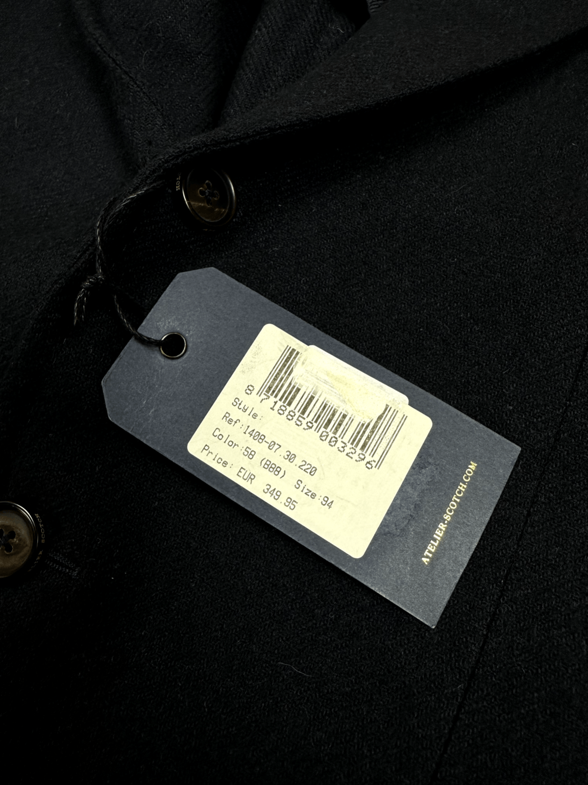 Scotch & Soda Scotch&Soda 3 piece Dark Blue Blazer Size 48R - 4 Thumbnail