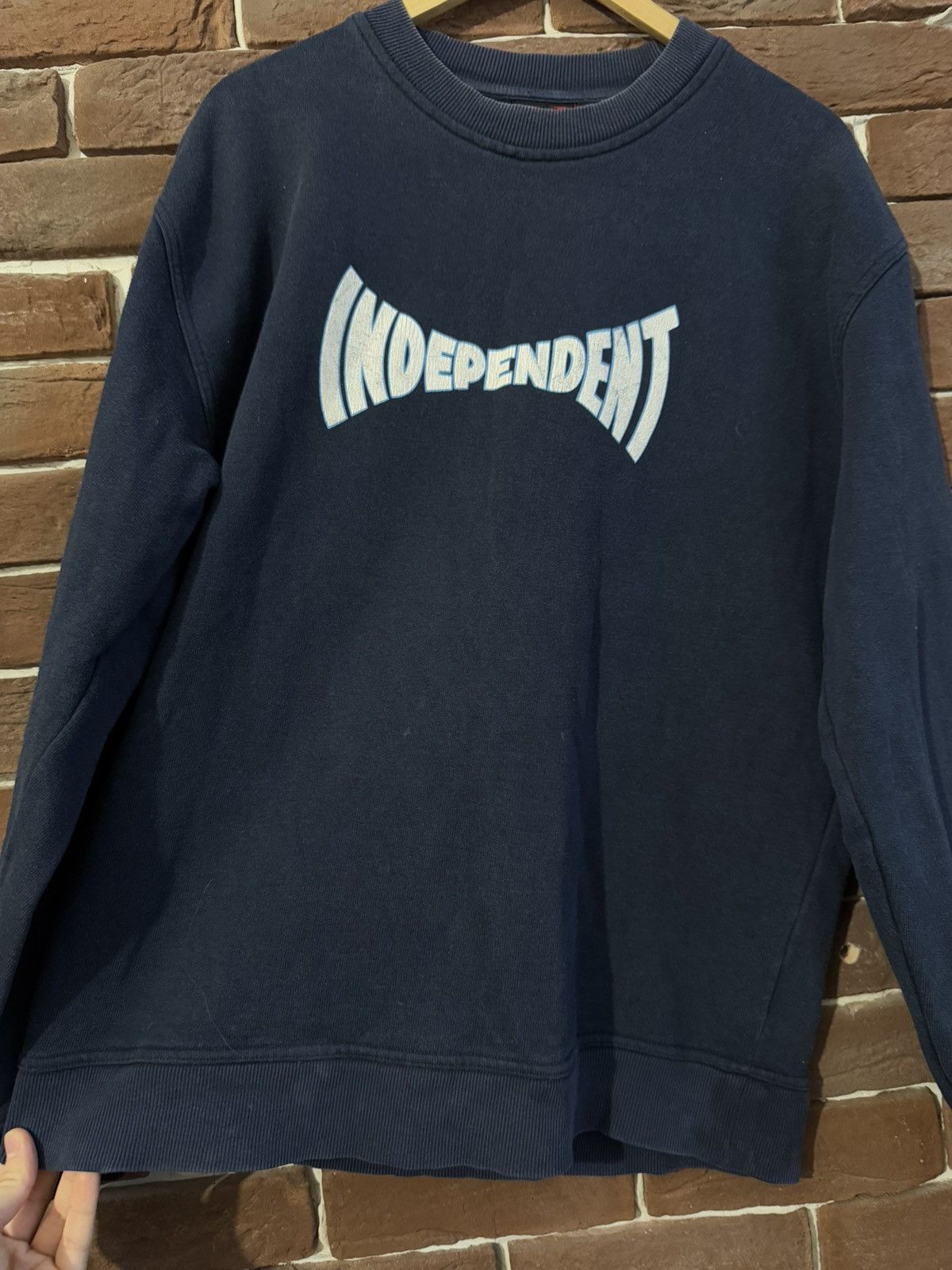 Independent Truck Co. Vintage 90s Independent Trucks Ride Washed Skate Crewneck xl Size US XL / EU 56 / 4 - 4 Thumbnail