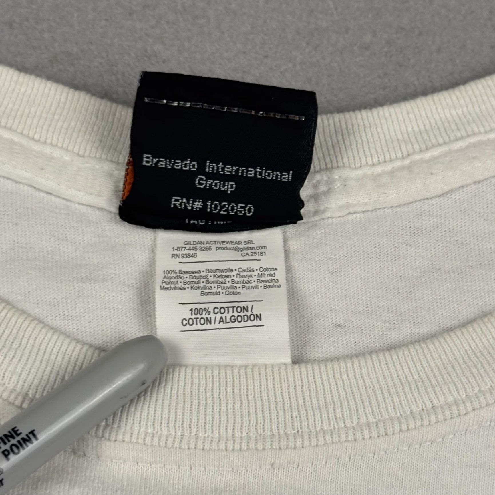 Harley Davidson Harley-Davidson Shirt Mens XL White Pocket Tee Crew Neck Graphic Print El Paso Barnett Size US XL / EU 56 / 4 - 7 Thumbnail