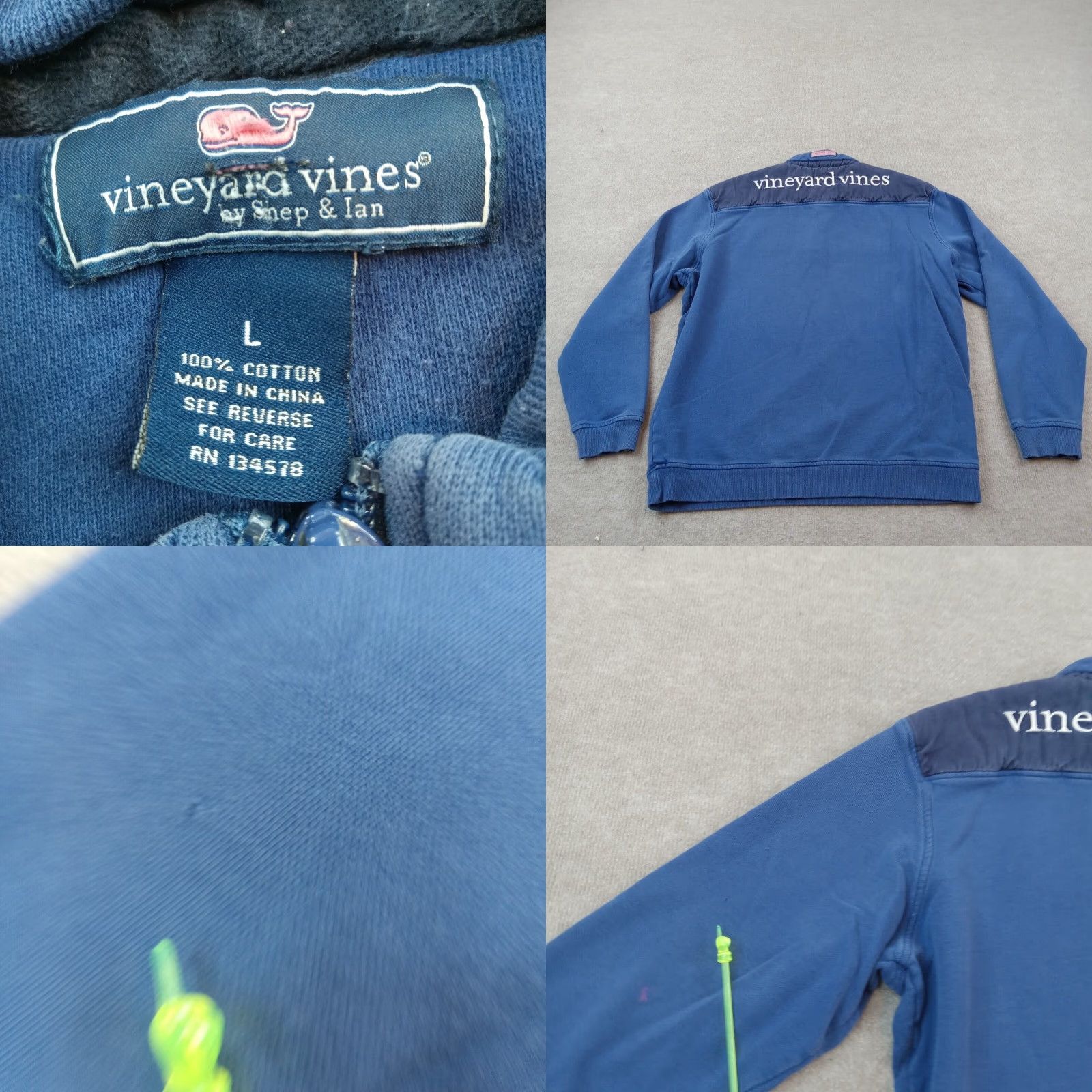 Vineyard Vines Vineyard Vines Mens Large Extra Large XL Blue Sweatshirt Pullover Size US L / EU 52-54 / 3 - 8 Thumbnail