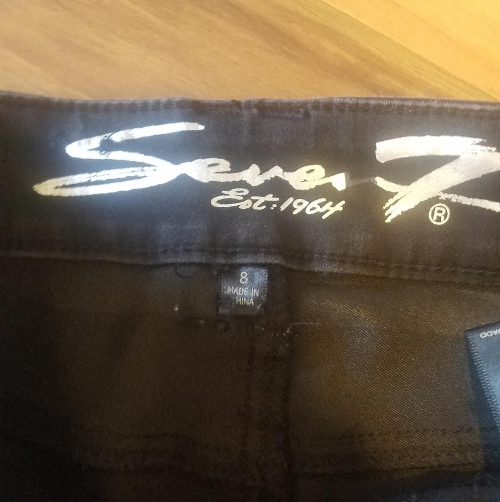 Seven 7 Seven7 High Rise Skinny Jeans Size 8 Size 30" / US 8 / IT 44 - 3 Thumbnail
