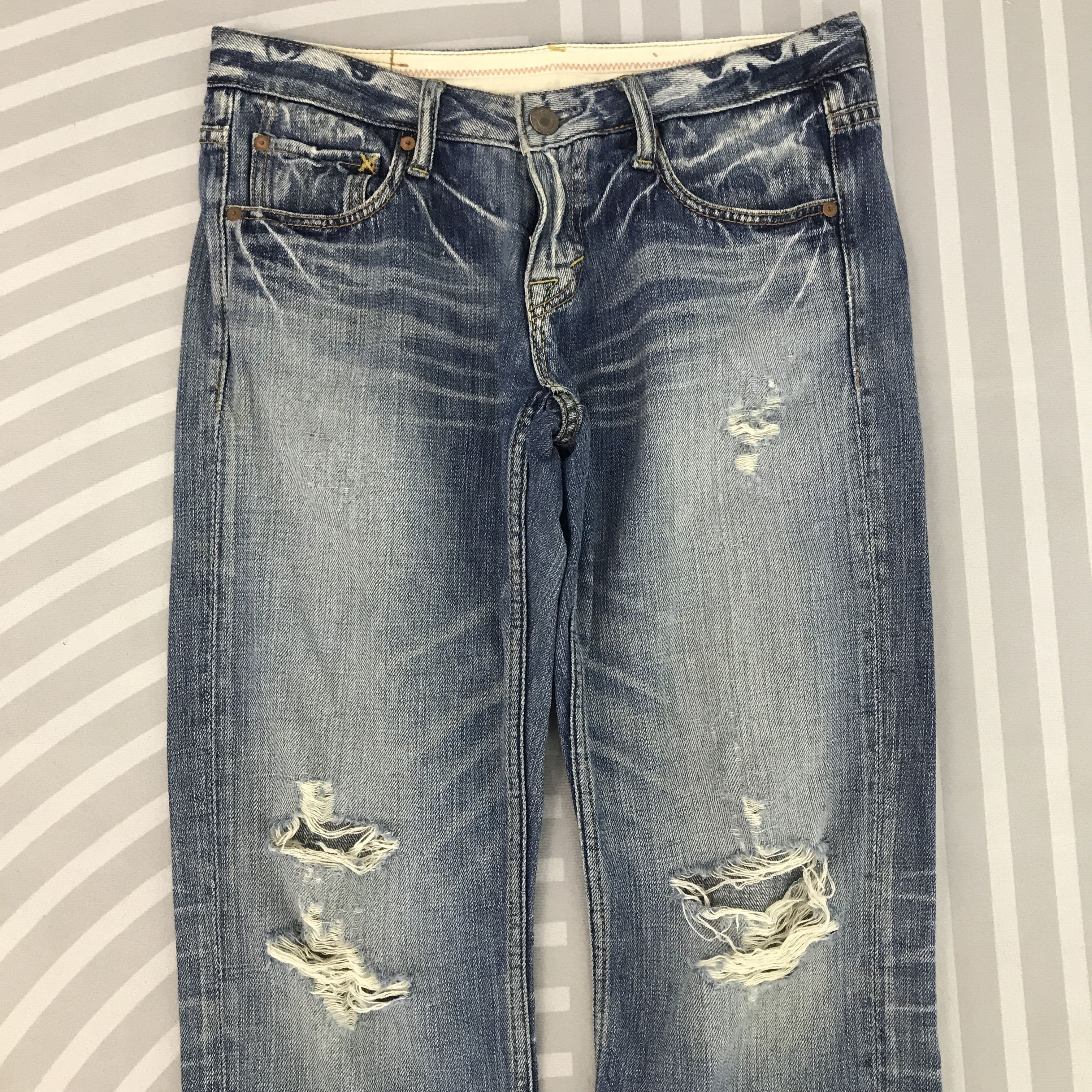 Japanese Brand × Vintage Vintage It's Cepo Distressed style design Jeans denim pants Size US 29 - 2 Thumbnail