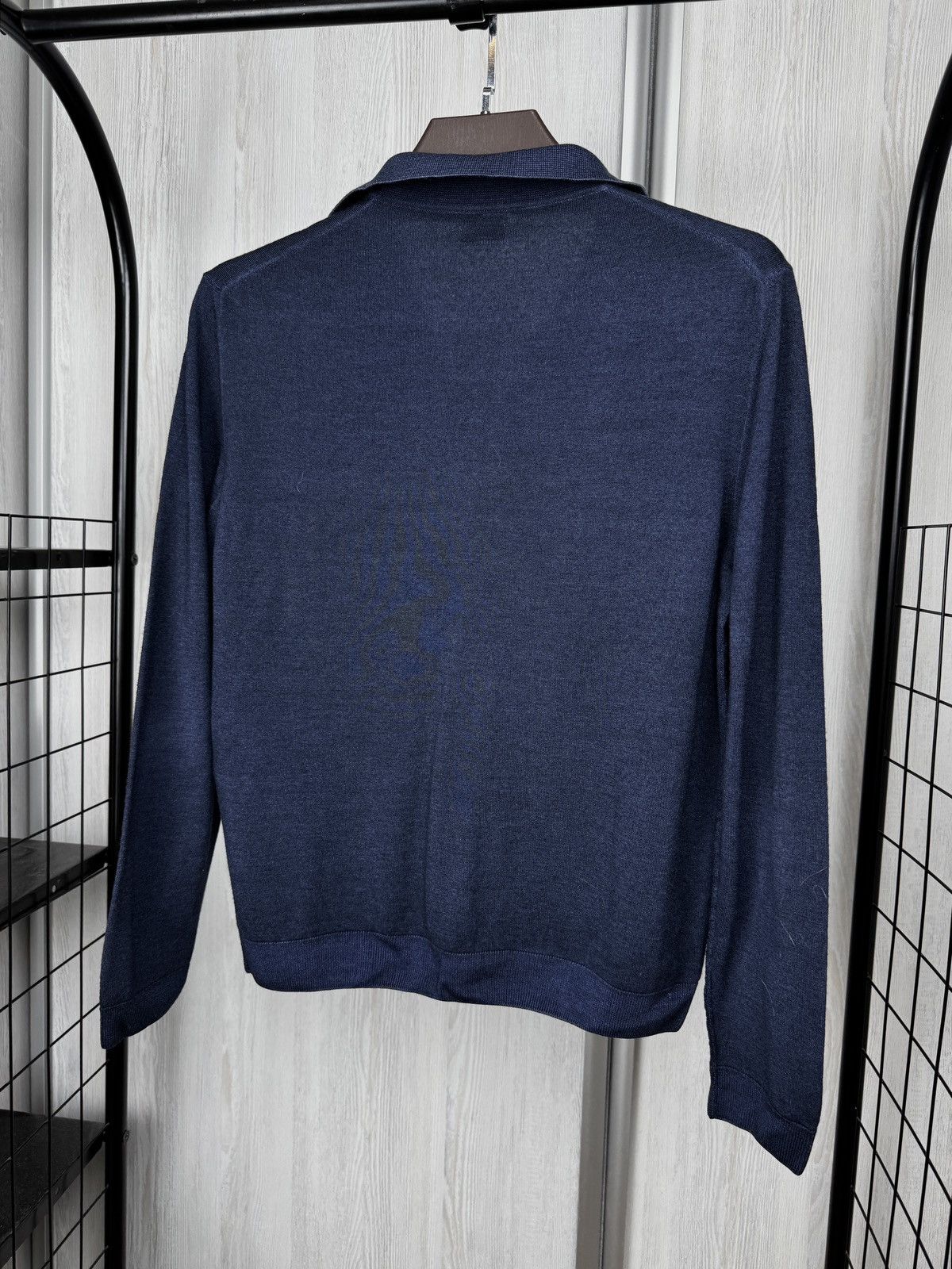 C.P. Company C.P. Company blue knitted 1/4 zip pullover japan sweater Size US S / EU 44-46 / 1 - 10 Thumbnail