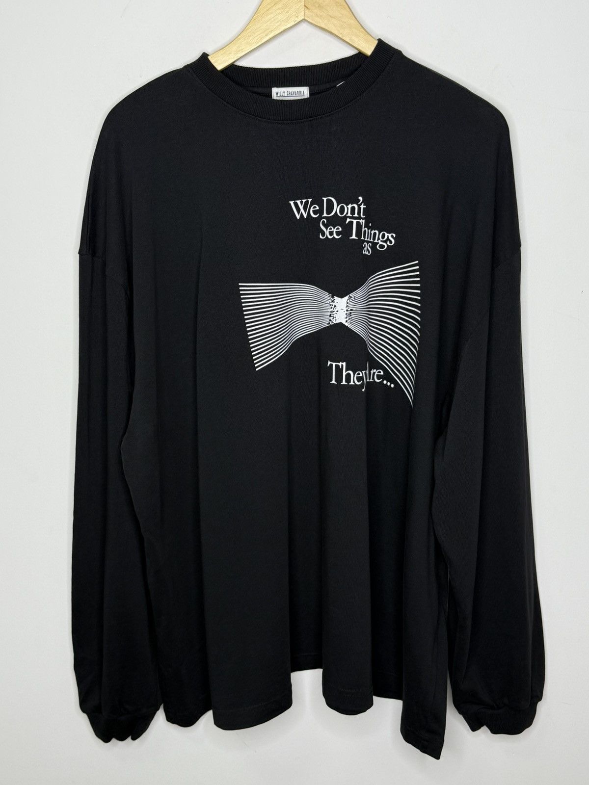 Japanese Brand WILLY CHAVARRIA We Don't See Things As They Are L/S Buffalo Size US S / EU 44-46 / 1 - 3 Thumbnail