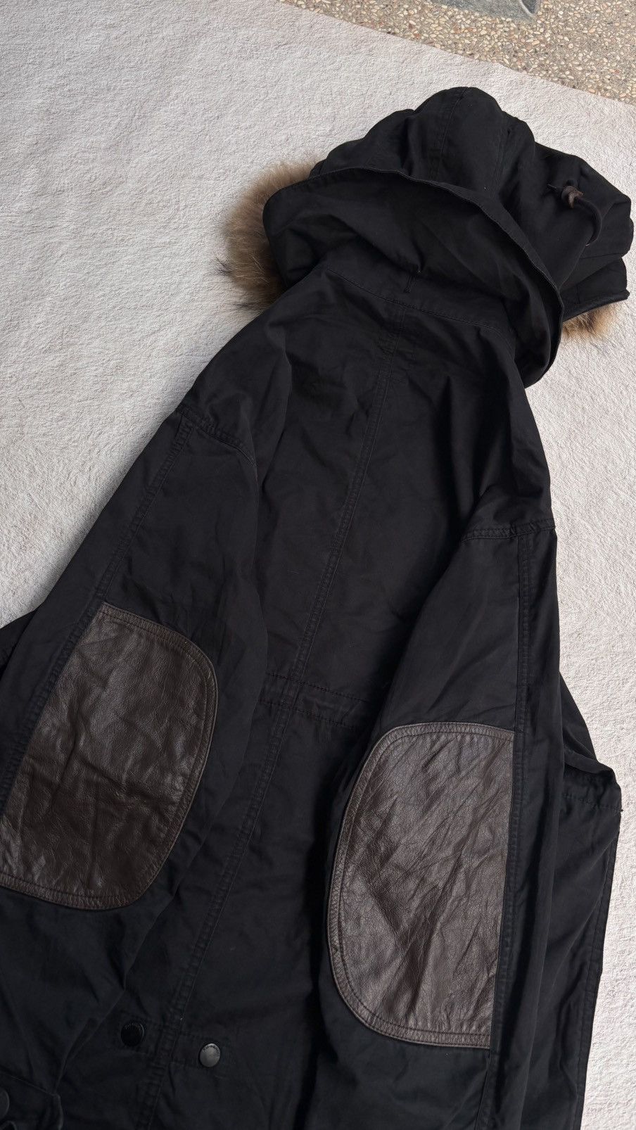 If Six Was Nine Vkei Kai Akman Fishtail Fur Racoon leather Hooded Jacket Size US M / EU 48-50 / 2 - 3 Thumbnail