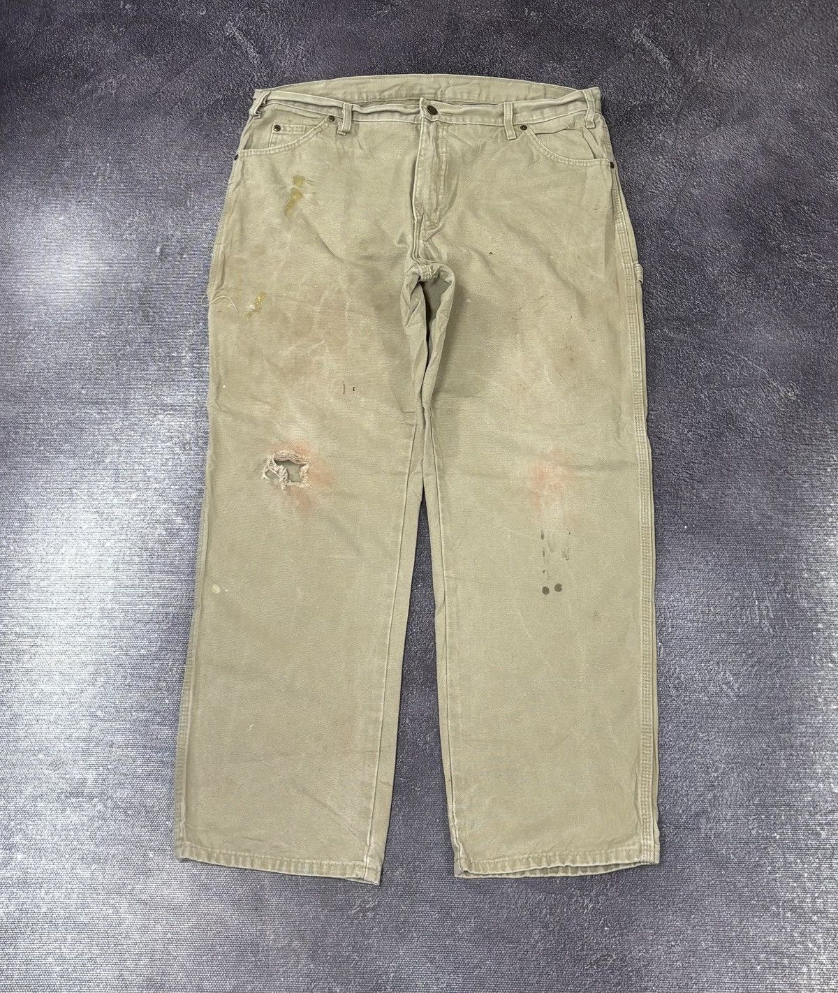 Dickies Vintage Dickies Y2K American Hype Work Baggy Pants Jeans Size US 38 / EU 54 - 2 Thumbnail