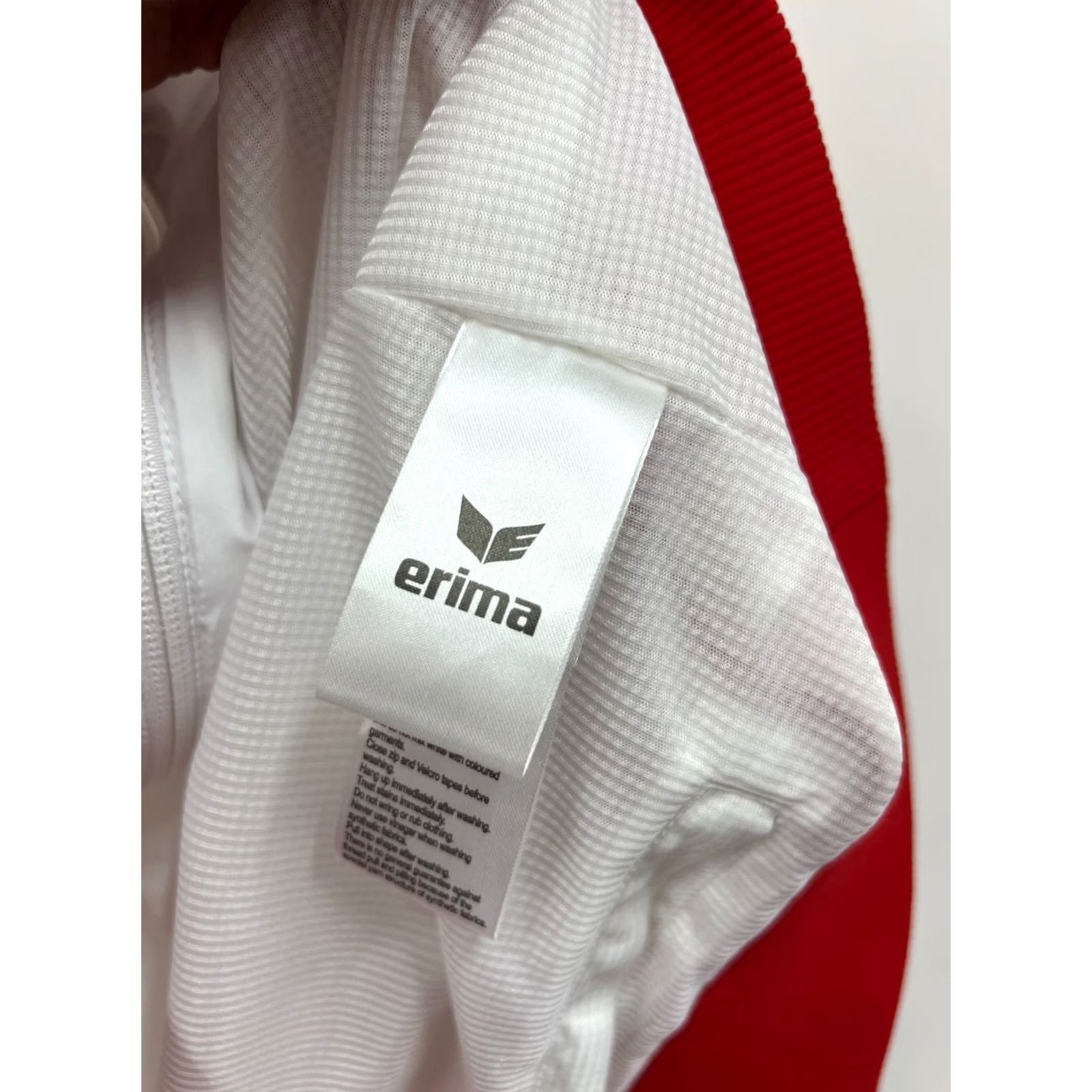 Erima ERIMA Austria Olympic Team Track Jacket Women M White 100% Polyester Zip Long Sleeve Activewear Shirt Womens Jacket Size M / US 6-8 / IT 42-44 - 6 Thumbnail