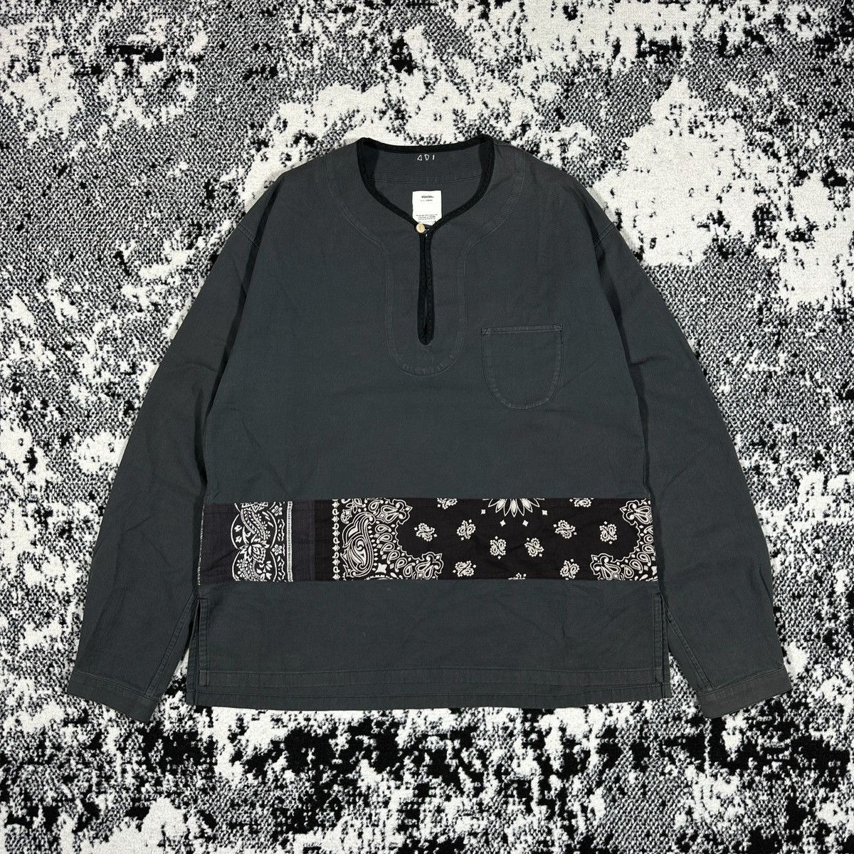Visvim VISVIM BORDER TUNIC P.O. VT BANDANA (GIZA) Size US S / EU 44-46 / 1 - 1 Thumbnail