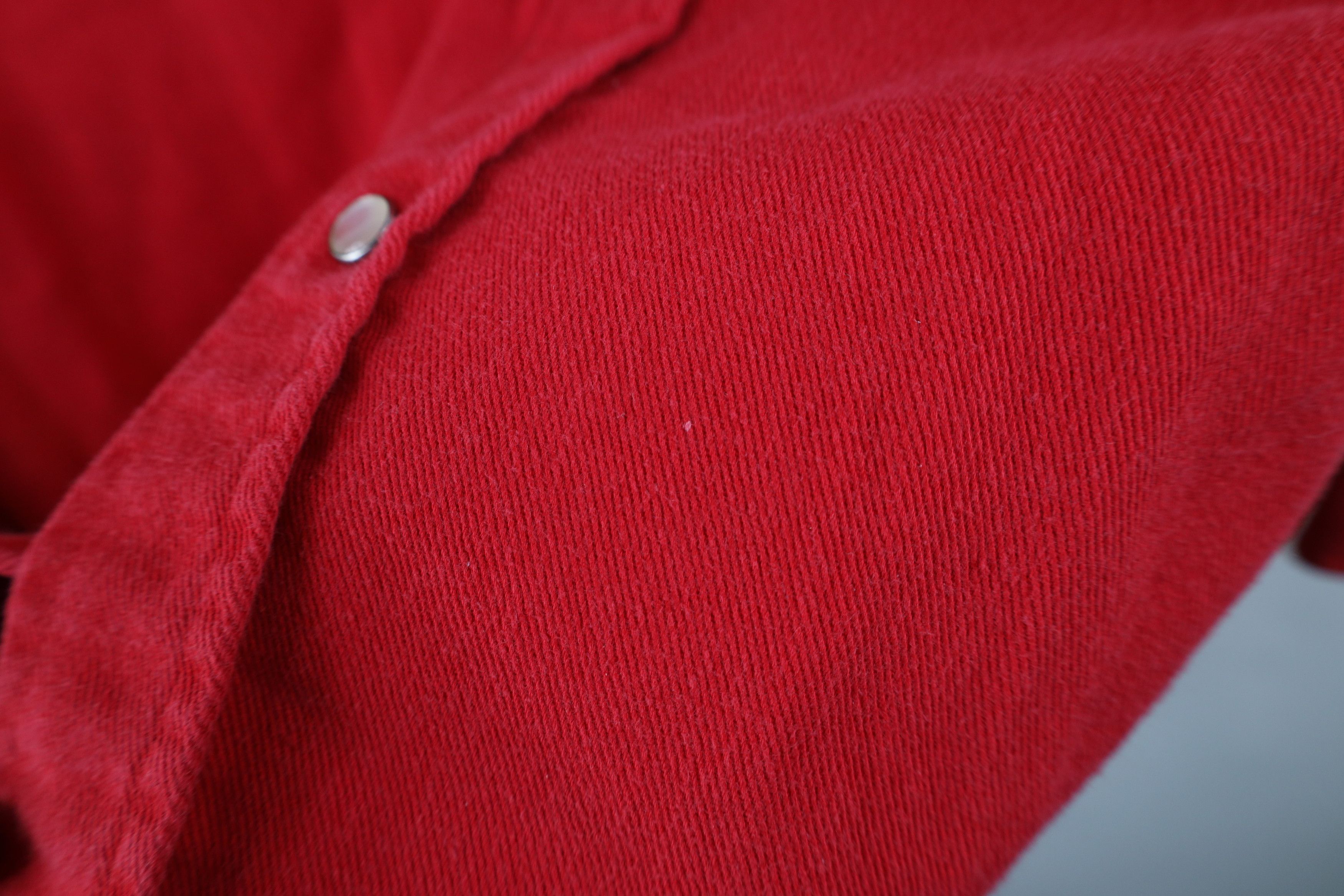Marlboro Vintage 90s Marlboro Heavy Western Cowboy Button Shirt Red Size US L / EU 52-54 / 3 - 8 Thumbnail