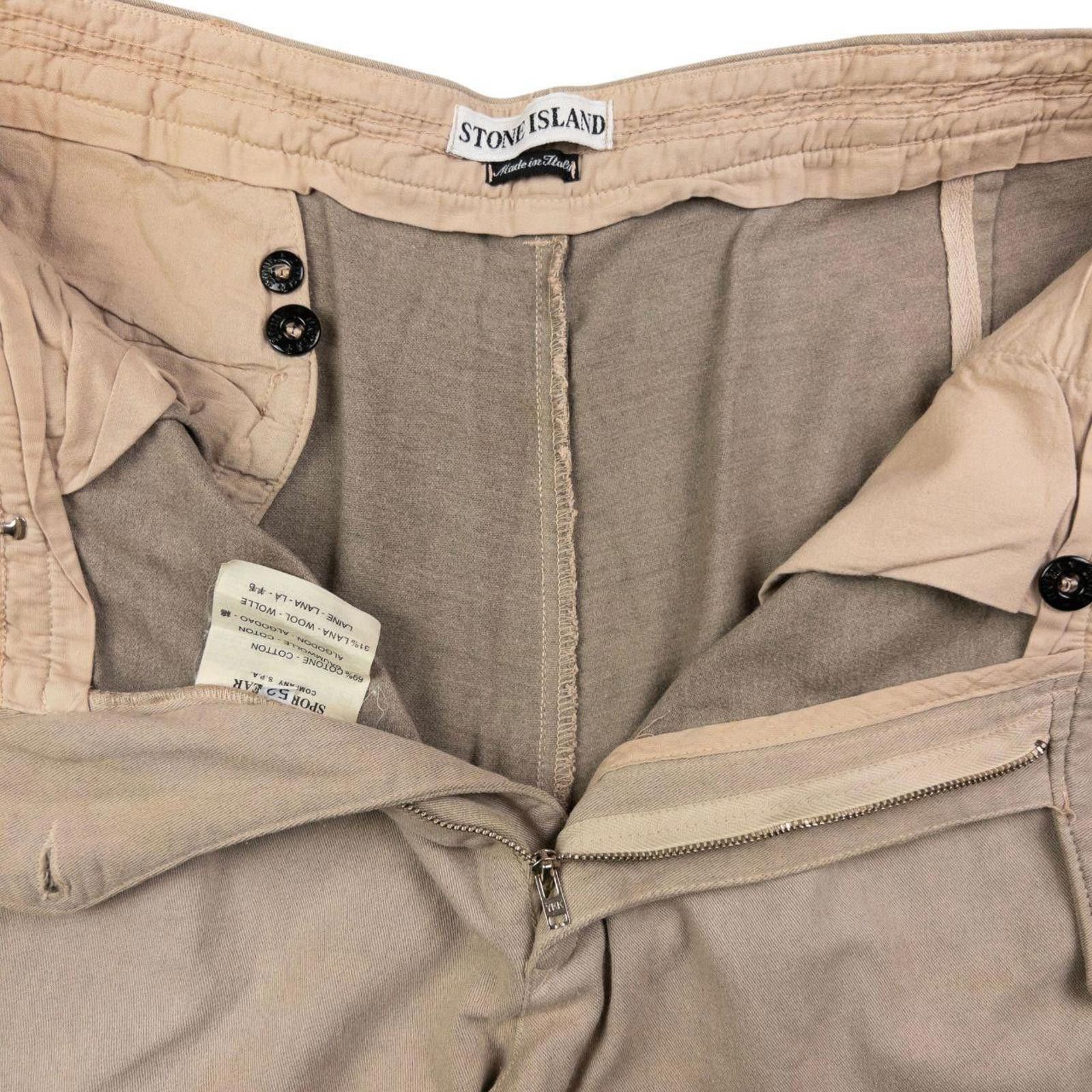 Stone Island Vintage Stone Island Trousers Size W34 Size US 34 / EU 50 - 5 Thumbnail