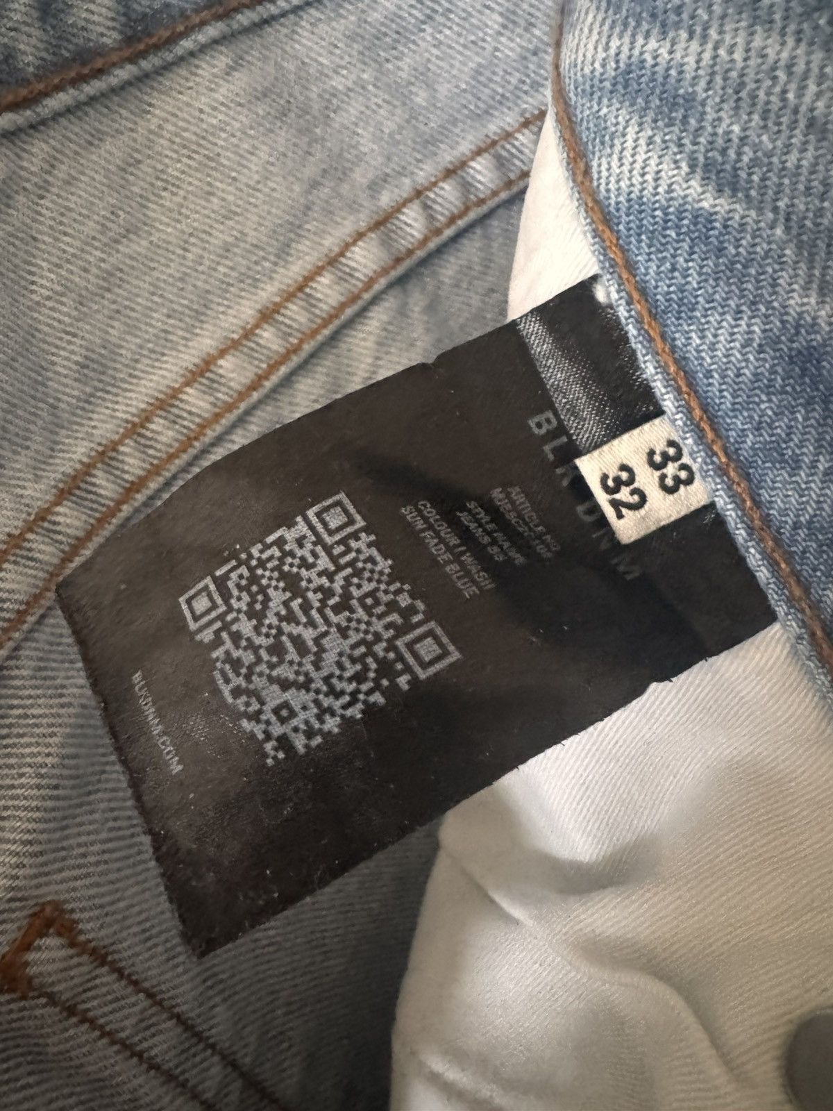 Blk Dnm BLK DNM straight jeans Size US 33 - 7 Thumbnail