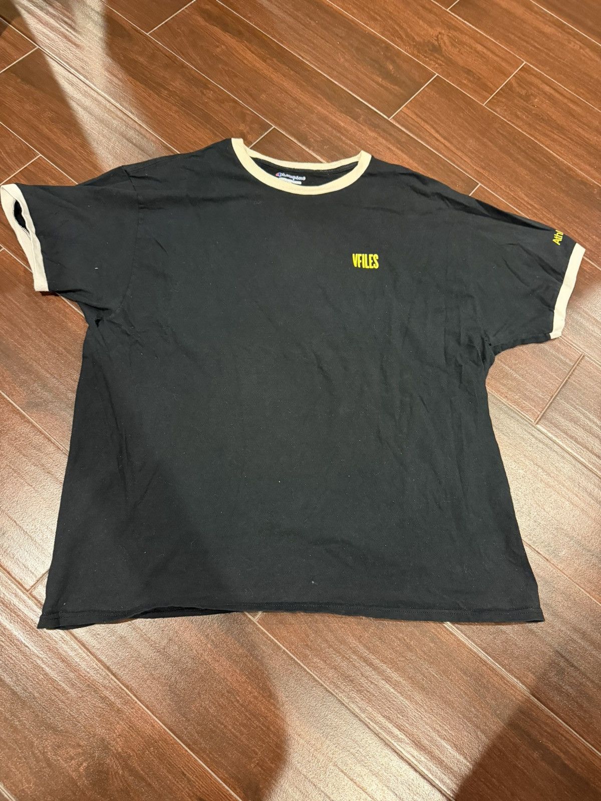 Vfiles VFILES Champion Tee Black XL – Soho Exclusive (2016) Size US XL / EU 56 / 4 - 1 Thumbnail