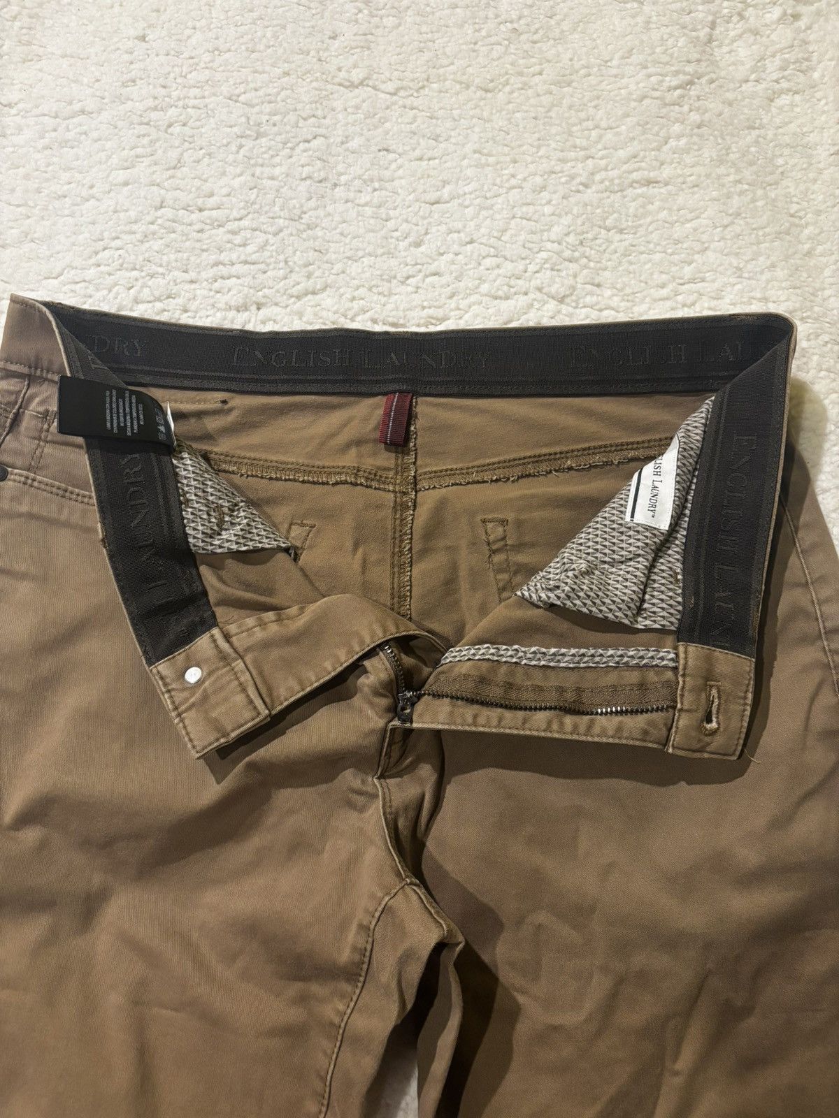 English Laundry Brown cotton pants0515 Size US 32 / EU 48 - 3 Thumbnail