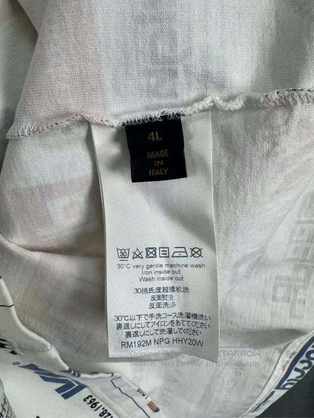Louis Vuitton louis vuitton logo short sleeve t. Size US L / EU 52-54 / 3 - 4 Thumbnail