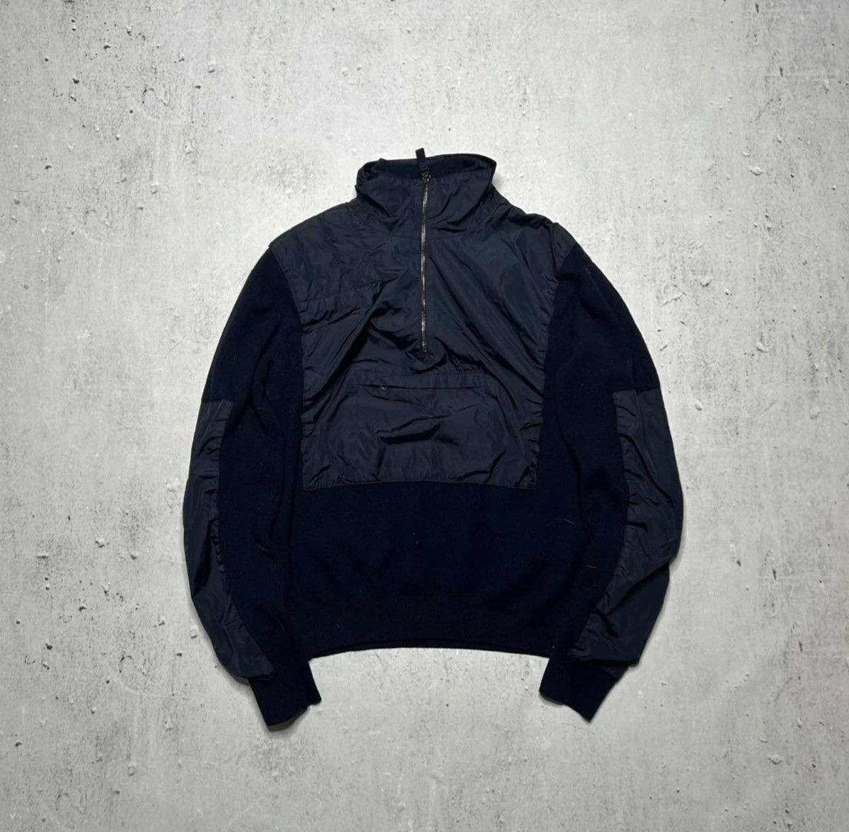 Prada Vintage 2000s Prada sweater nylon quater zip Size XL / US 12-14 / IT 48-50 - 3 Thumbnail