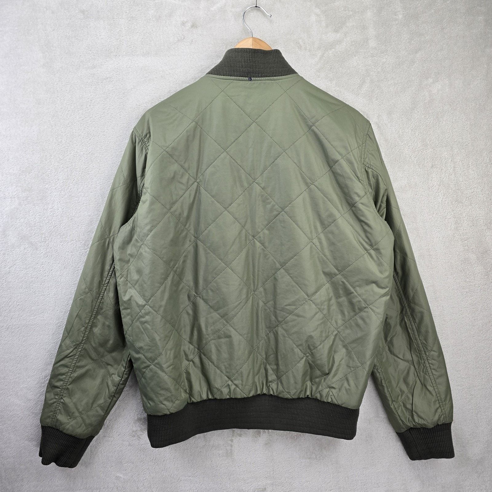 Nike Vtg Nike Reversible Bomber Jacket Mens Medium Y2K Gray Tag Size US M / EU 48-50 / 2 - 11 Thumbnail