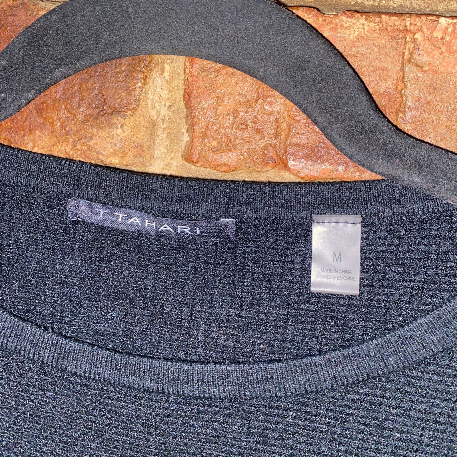Other T Tahari Black Knit Dolman Sleeve Pullover Sweater Medium Size M / US 6-8 / IT 42-44 - 4 Thumbnail