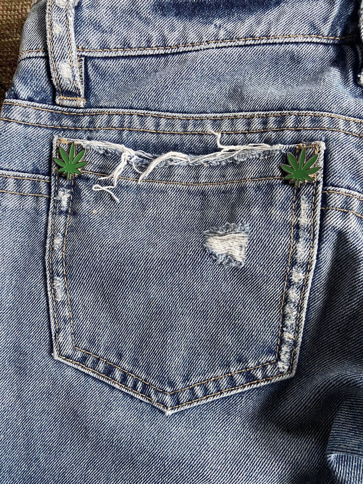 Dsquared2 Dsquared SS2005 stoner jeans Size 30" / US 8 / IT 44 - 3 Thumbnail