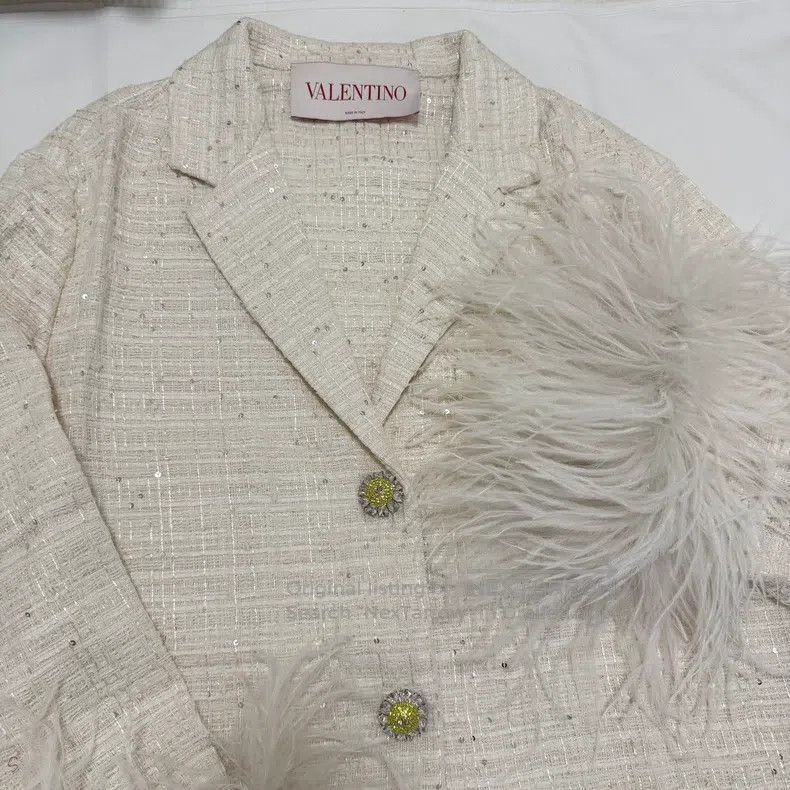 Valentino Valentino Feather blazer Size S / US 4 / IT 40 - 2 Thumbnail