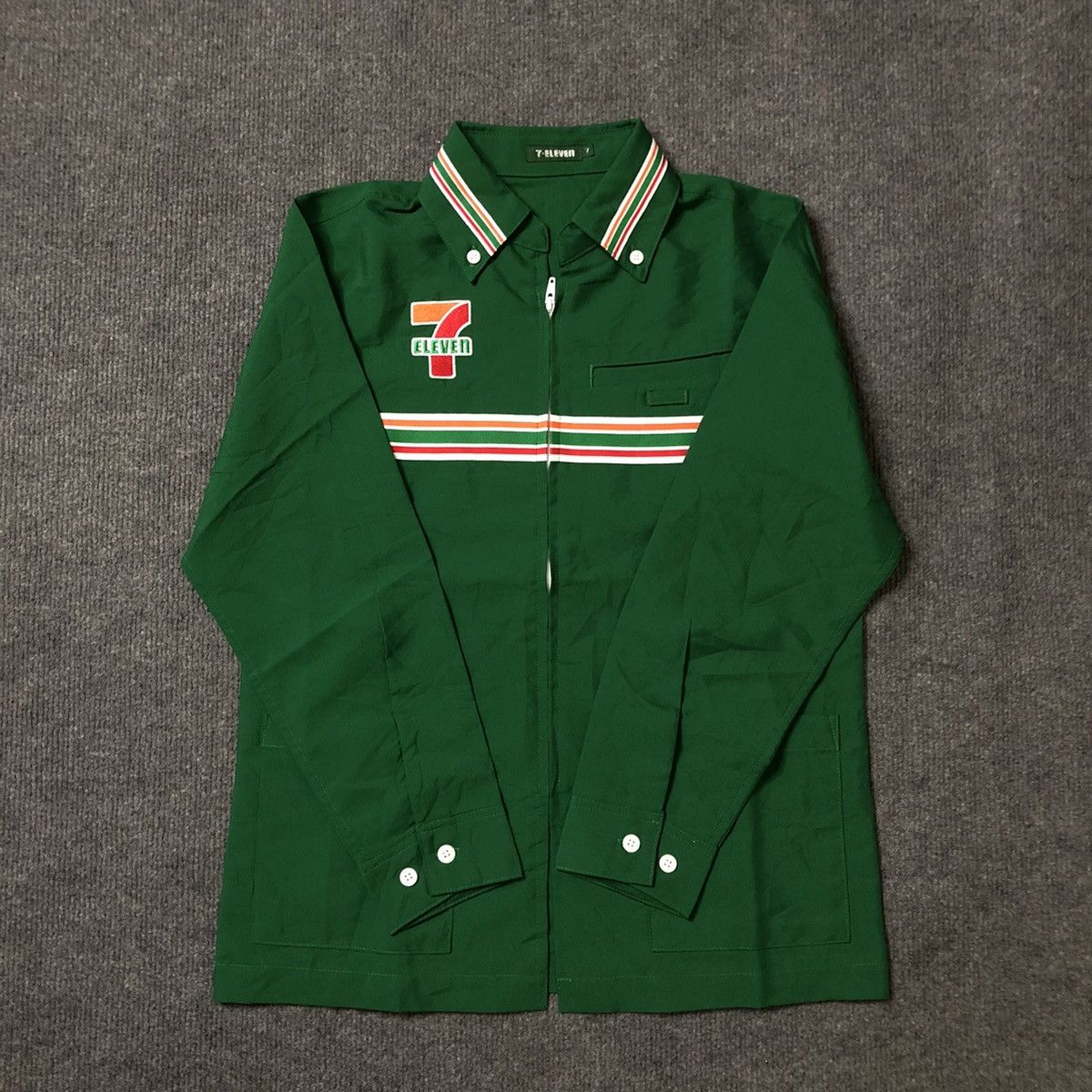 Japanese Brand Vintage 7 Eleven Convinient Japan Store Worker Shirt Size US M / EU 48-50 / 2 - 4 Thumbnail