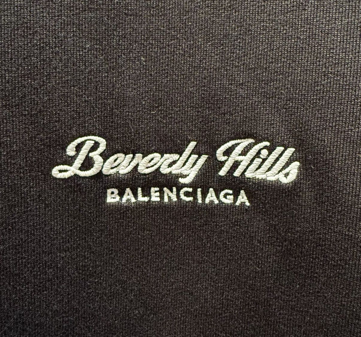 Balenciaga BALENCIAGA Embroidered Logo Hoodie / Long Sleeve Size US S / EU 44-46 / 1 - 2 Thumbnail