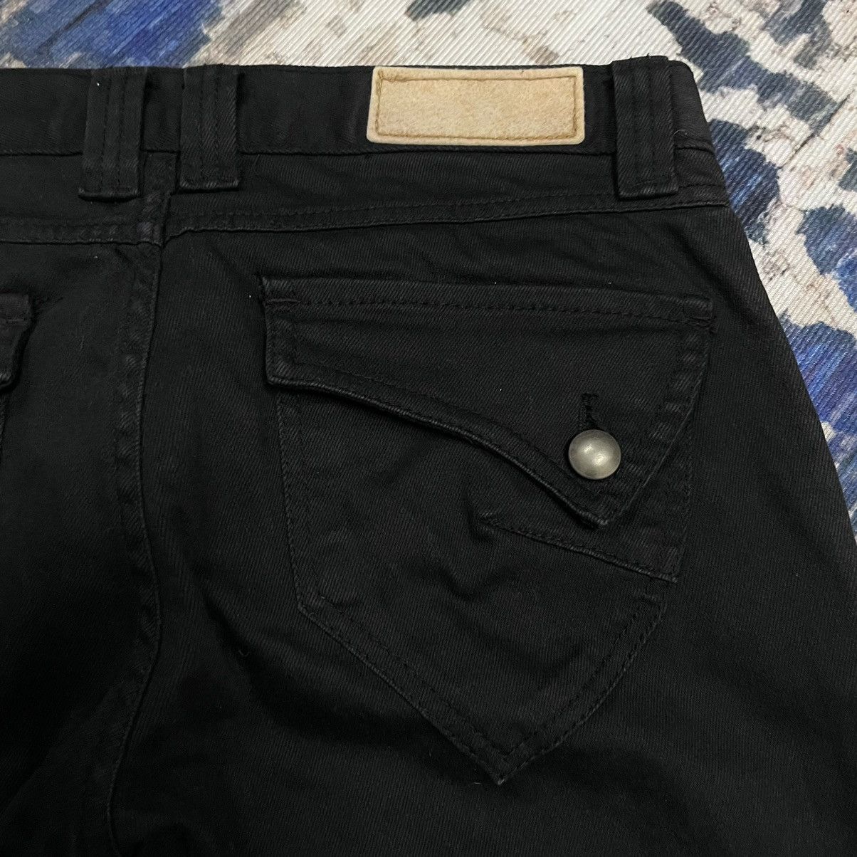 If Six Was Nine Y2k 2#1 Gothic Punk Skinny Women ifsixwasnine style jeans Size 31" - 13 Thumbnail