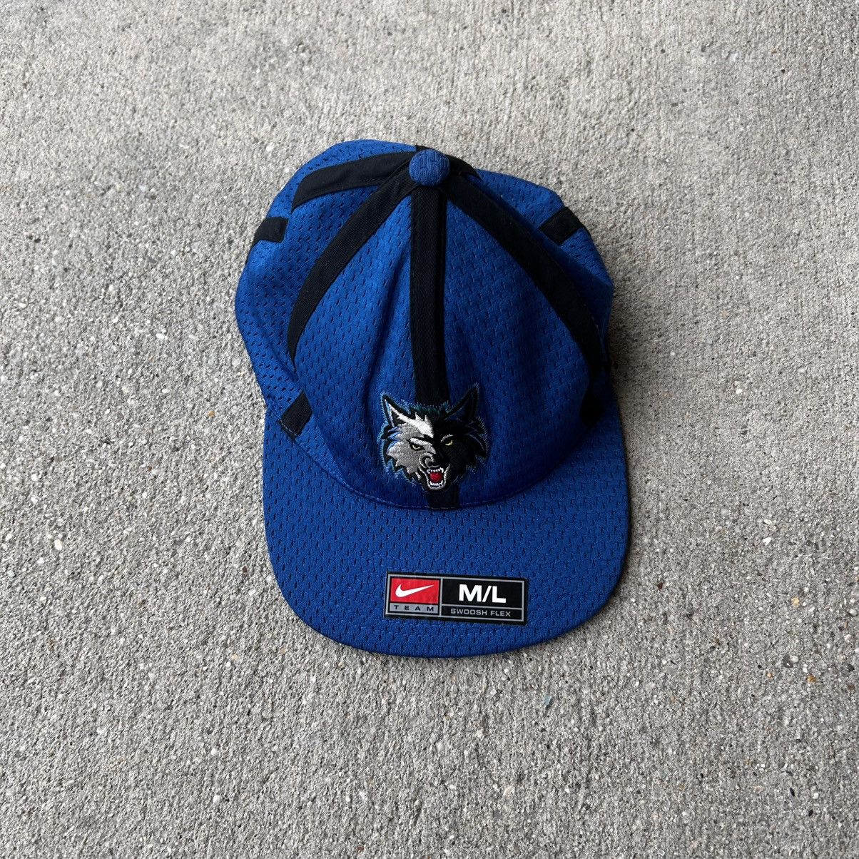 NBA × Nike × Vintage Vintage 2004 Minnesota Timberwolves Nike mesh fitted Size ONE SIZE - 2 Thumbnail