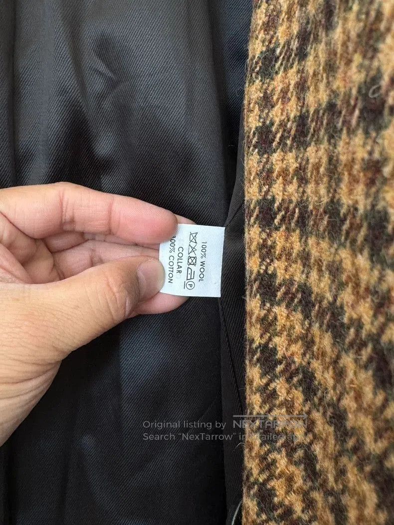 Dries Van Noten Dries Van Noten Plaid Wool Coat. Size US L / EU 52-54 / 3 - 7 Thumbnail