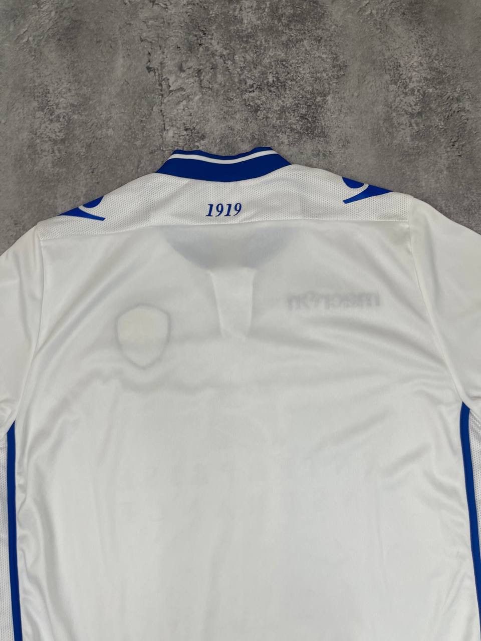 Macron Macron Men Football Shirt Jersey Leeds White Blue 2014/15 Size US XXL / EU 58 / 5 - 8 Thumbnail