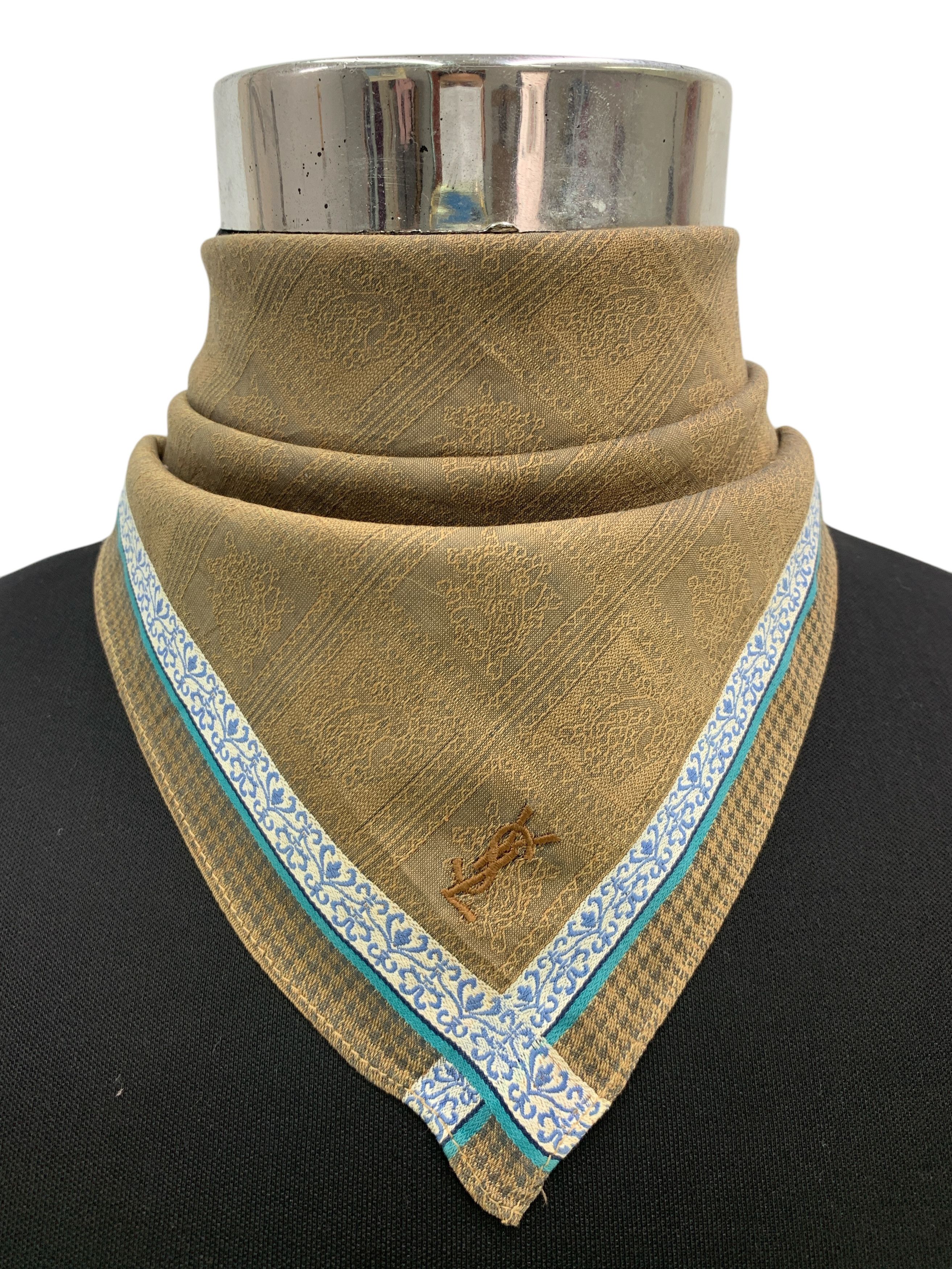 Vintage Yves Saint Laurent Neckerchief/Handkerchief - HKA930